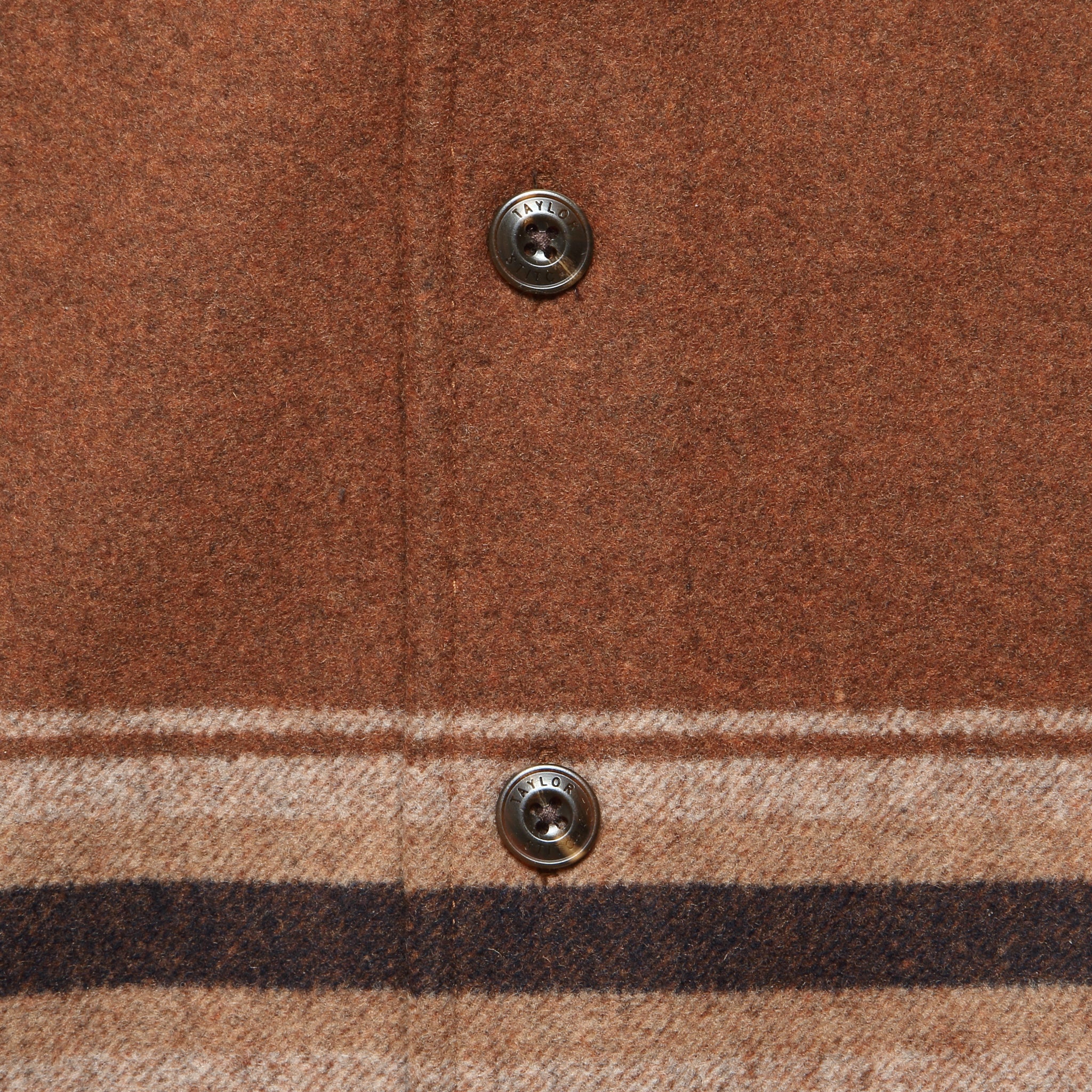 Ranger Blanket Stripe Shirt Jacket - Tarnished Copper - Image 3