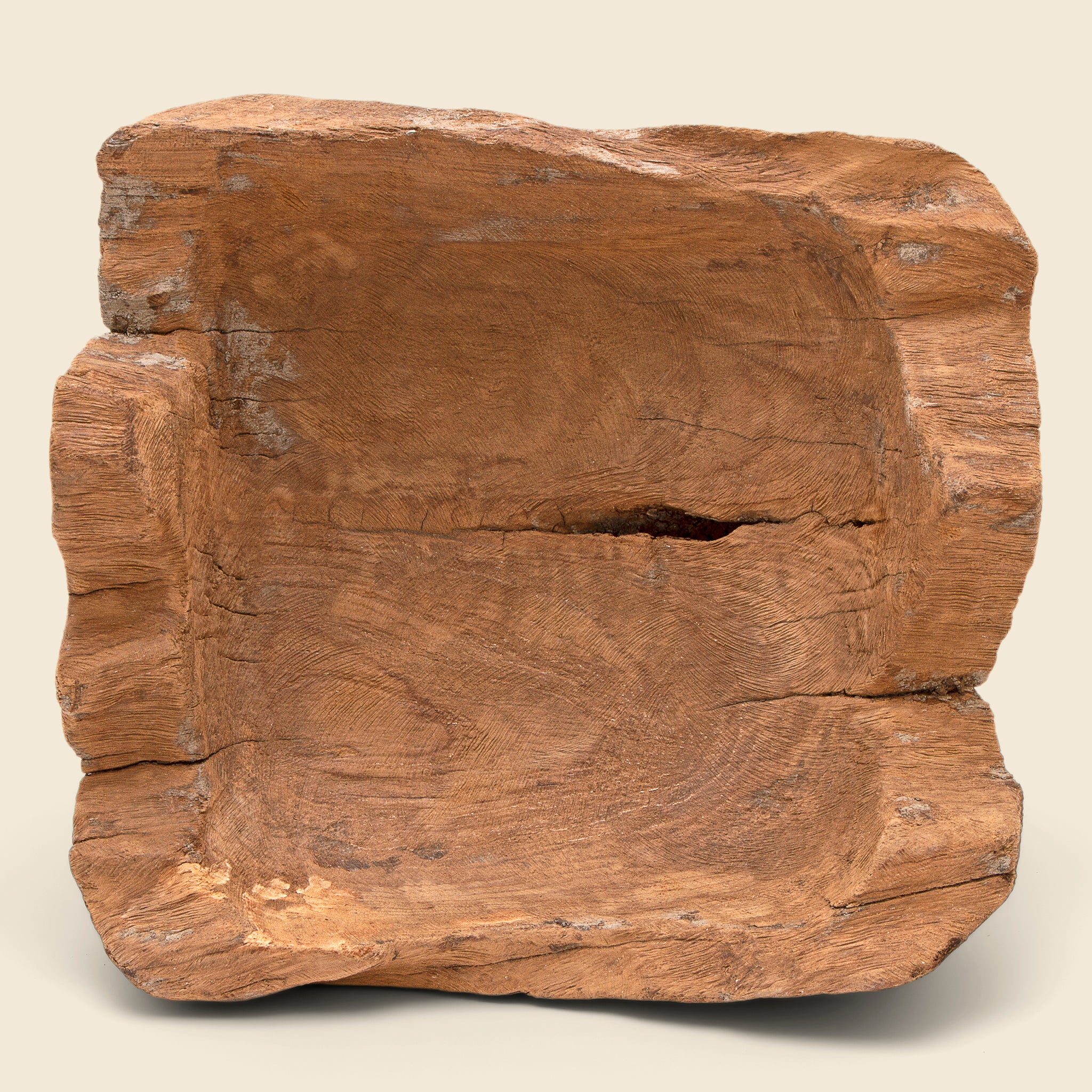 Raw Edged Teak Bowl I - Image 2