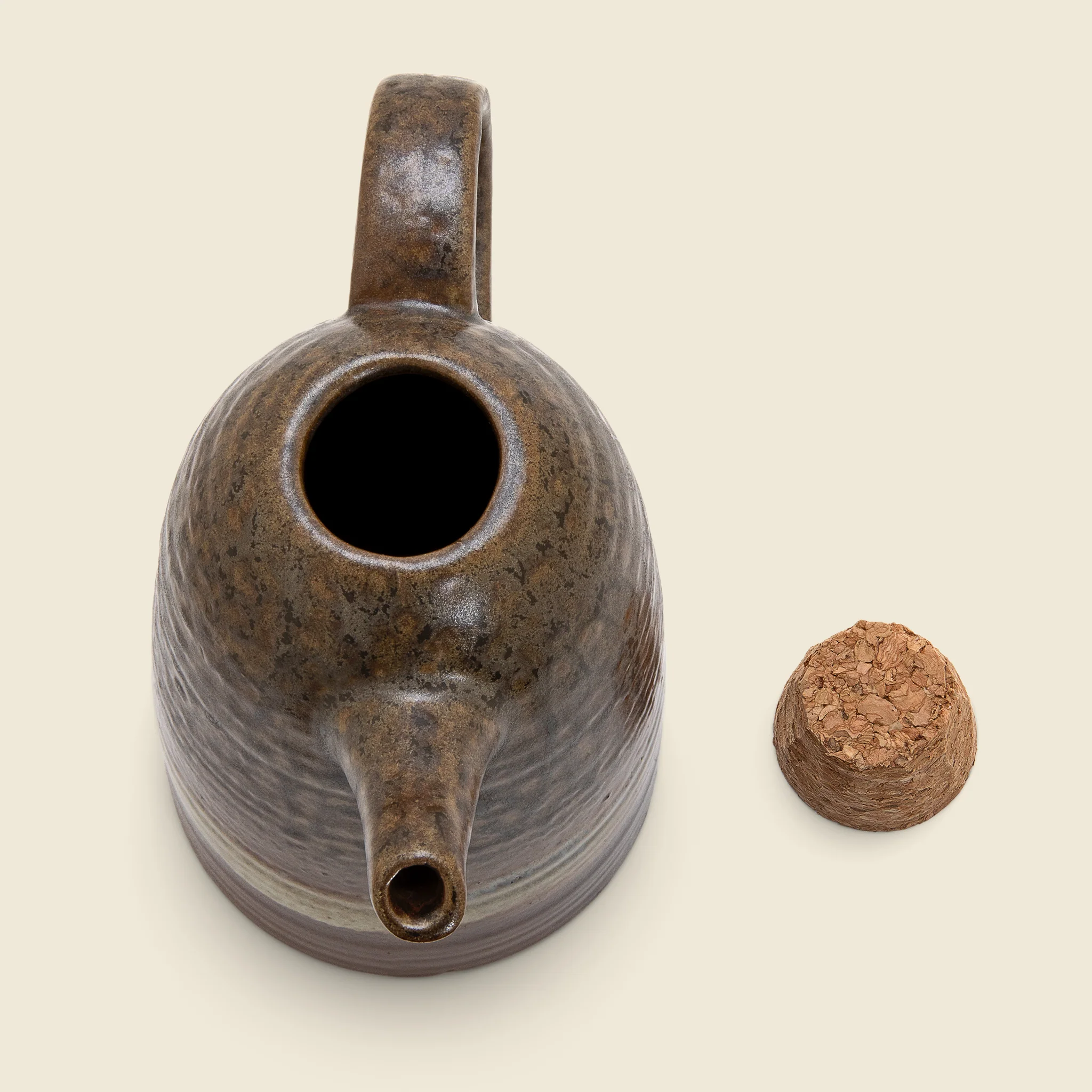 Reactive Glaze Stoneware Cruet - Image 2