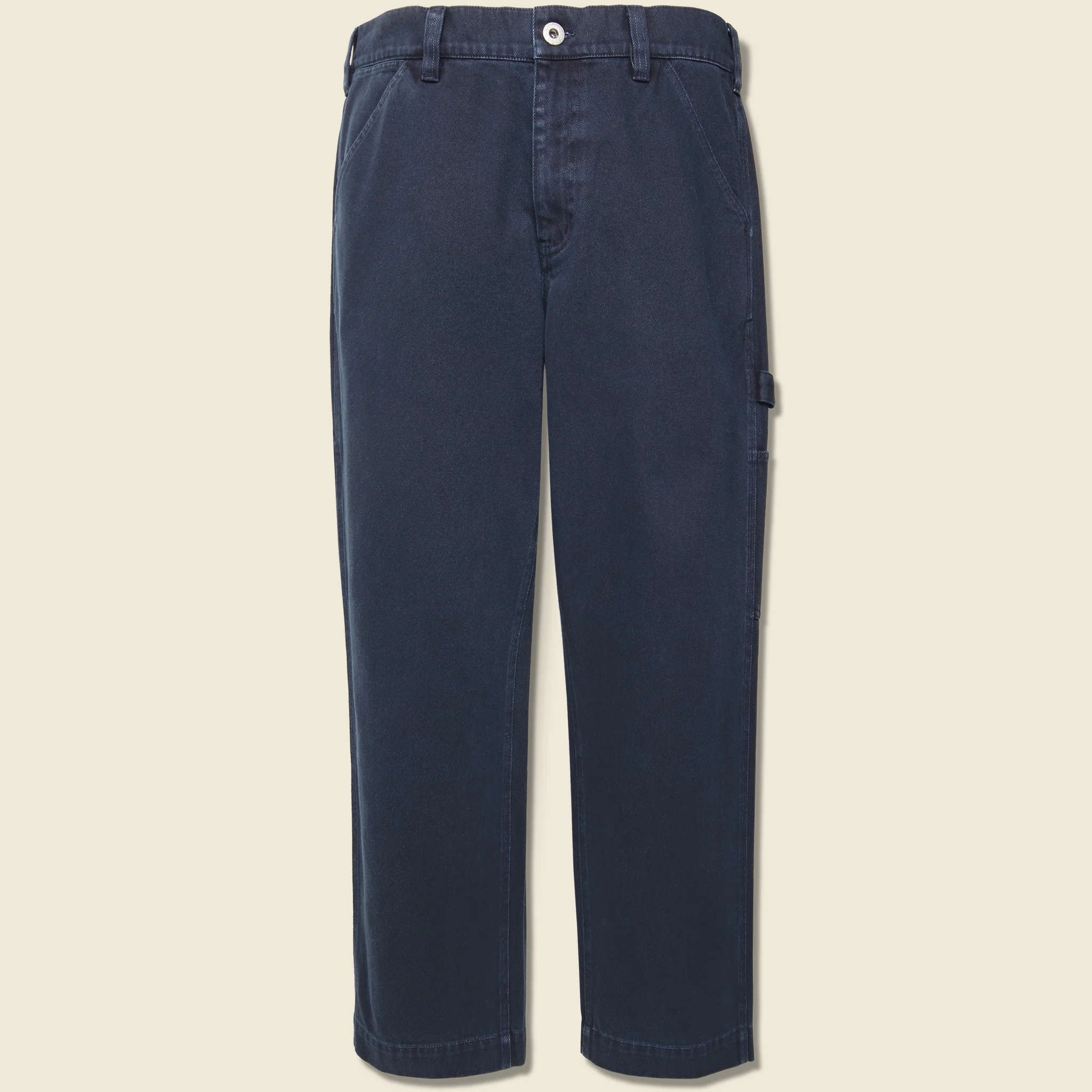 Recycled Denim Painter Pant - Dark Navy