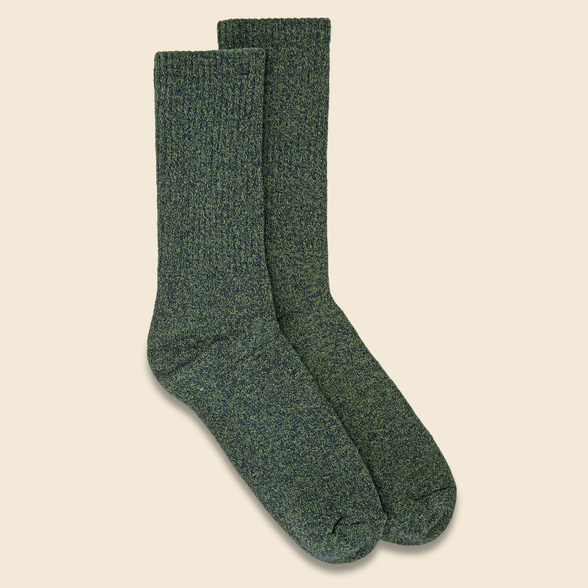 Recycled Marled Sock - Evergreen Marl - Image 2