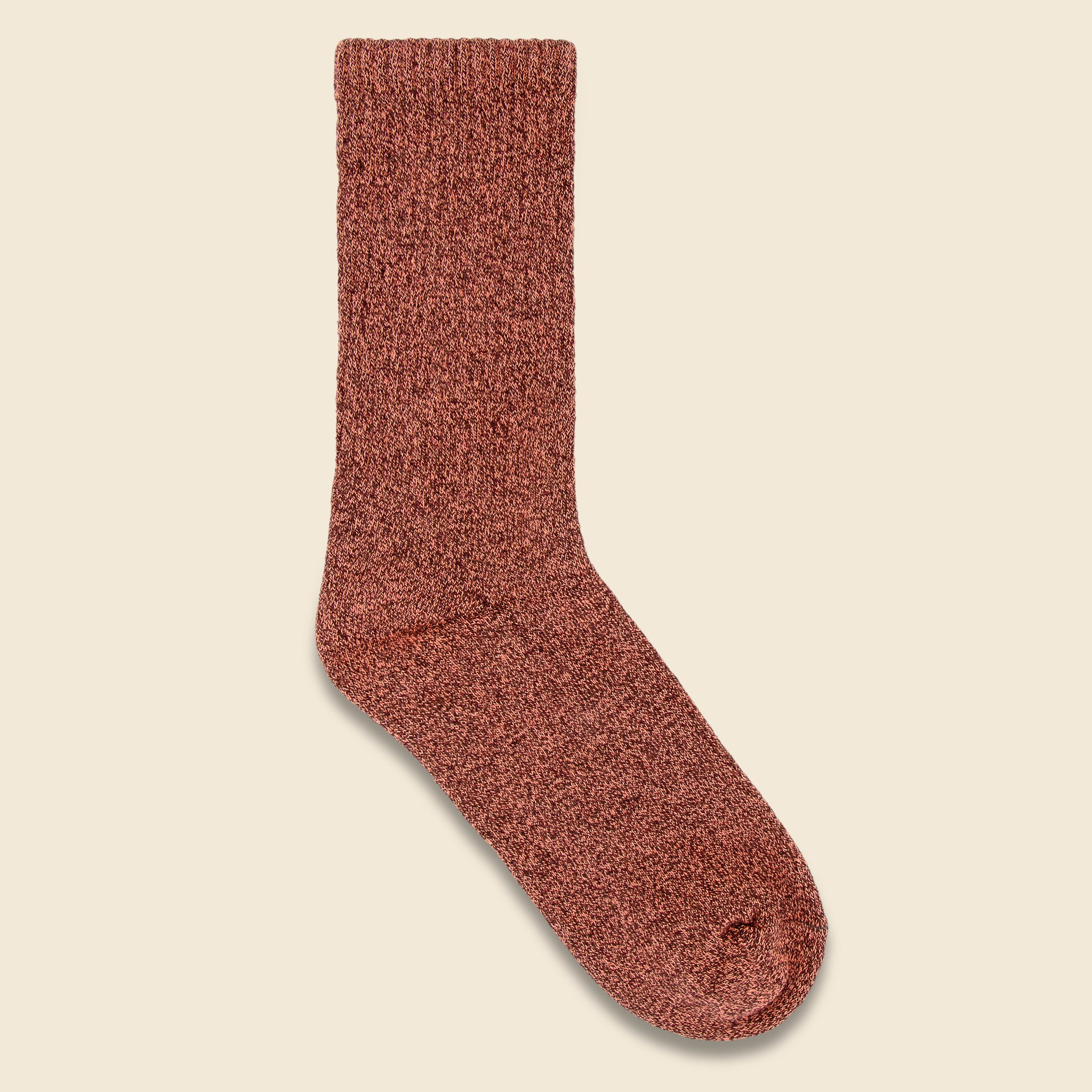 Recycled Marled Sock - Sienna Marl