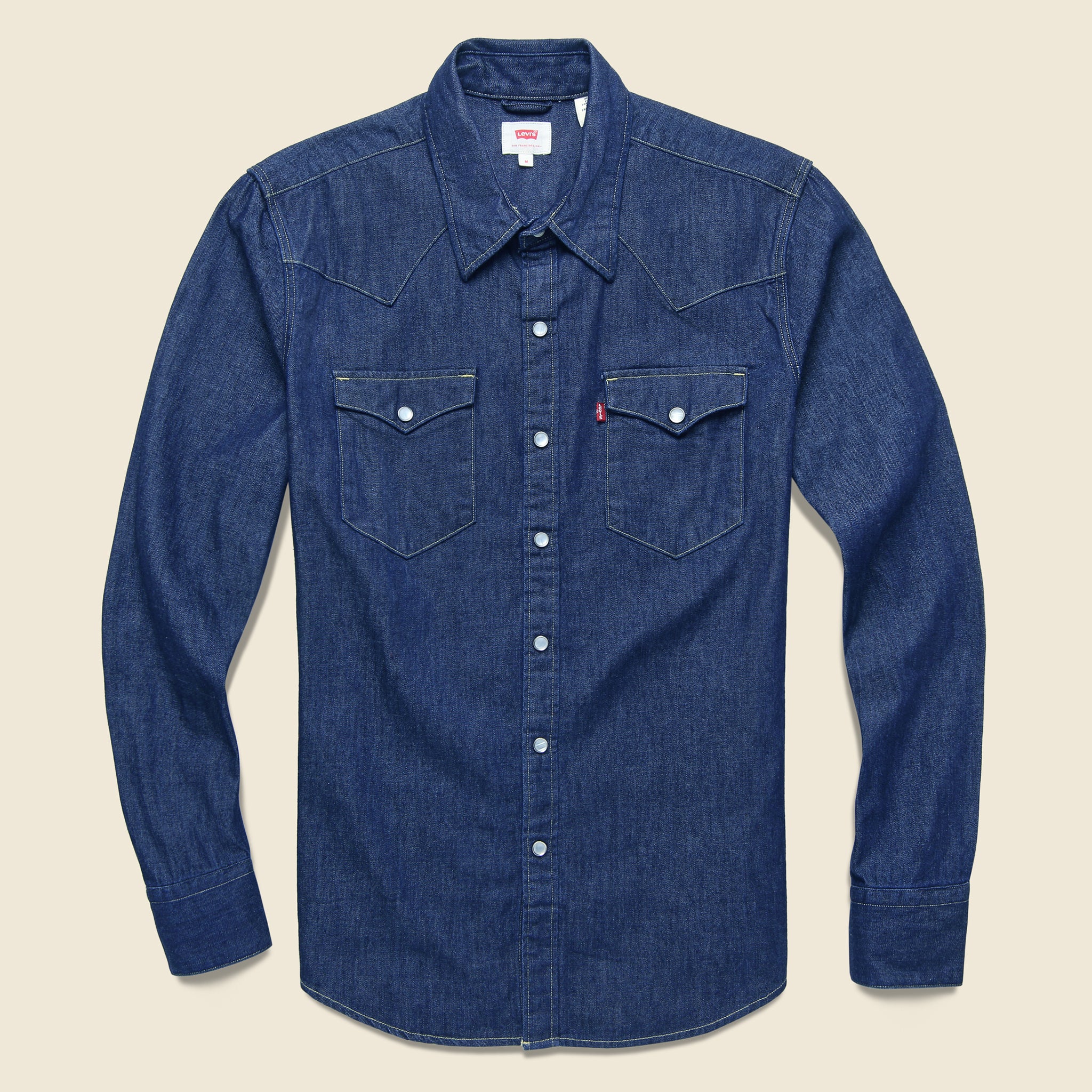 Red Headed Stranger Western Shirt - Dark Wash - Image 2