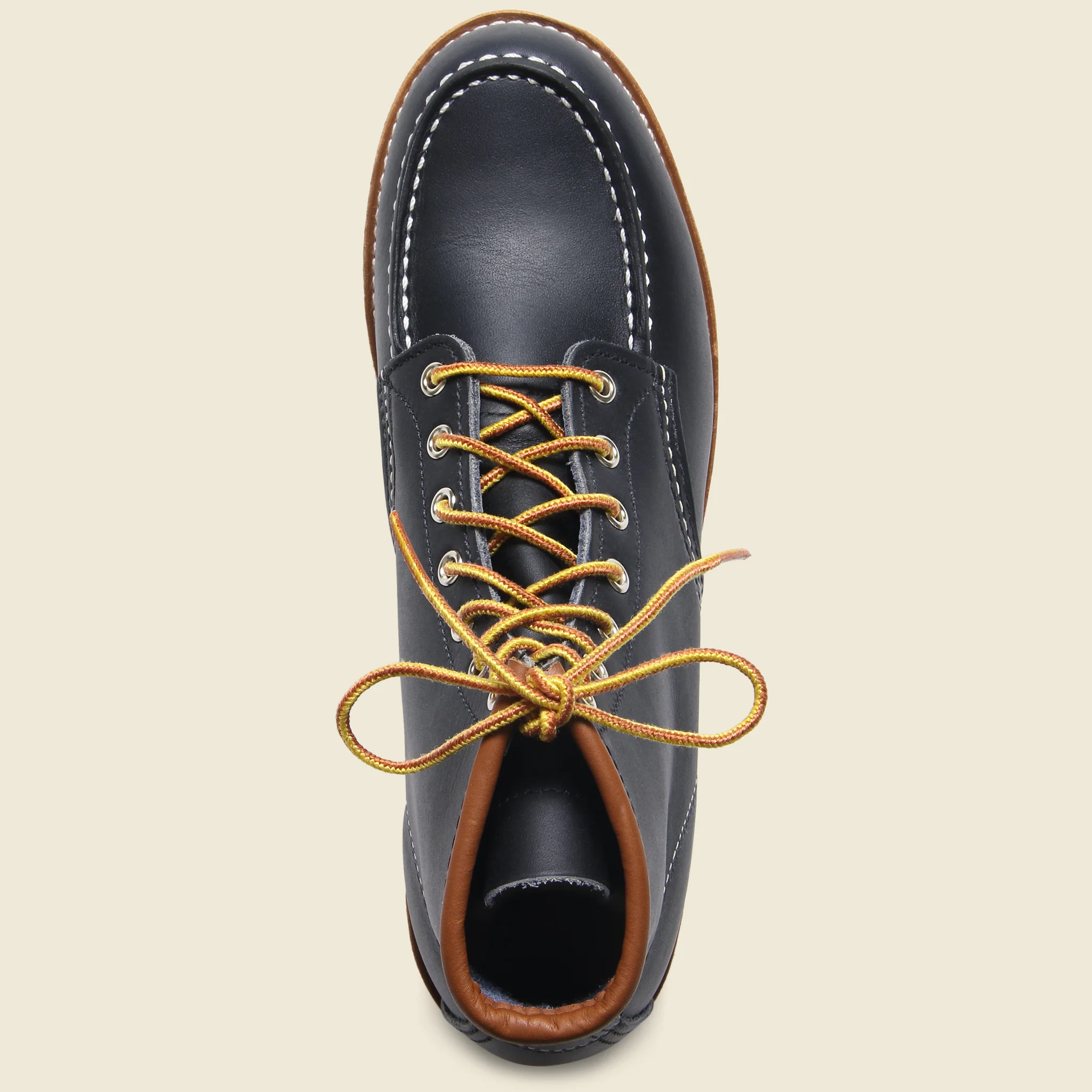 6" Moc Toe No. 8859 - Navy Portage - Image 2