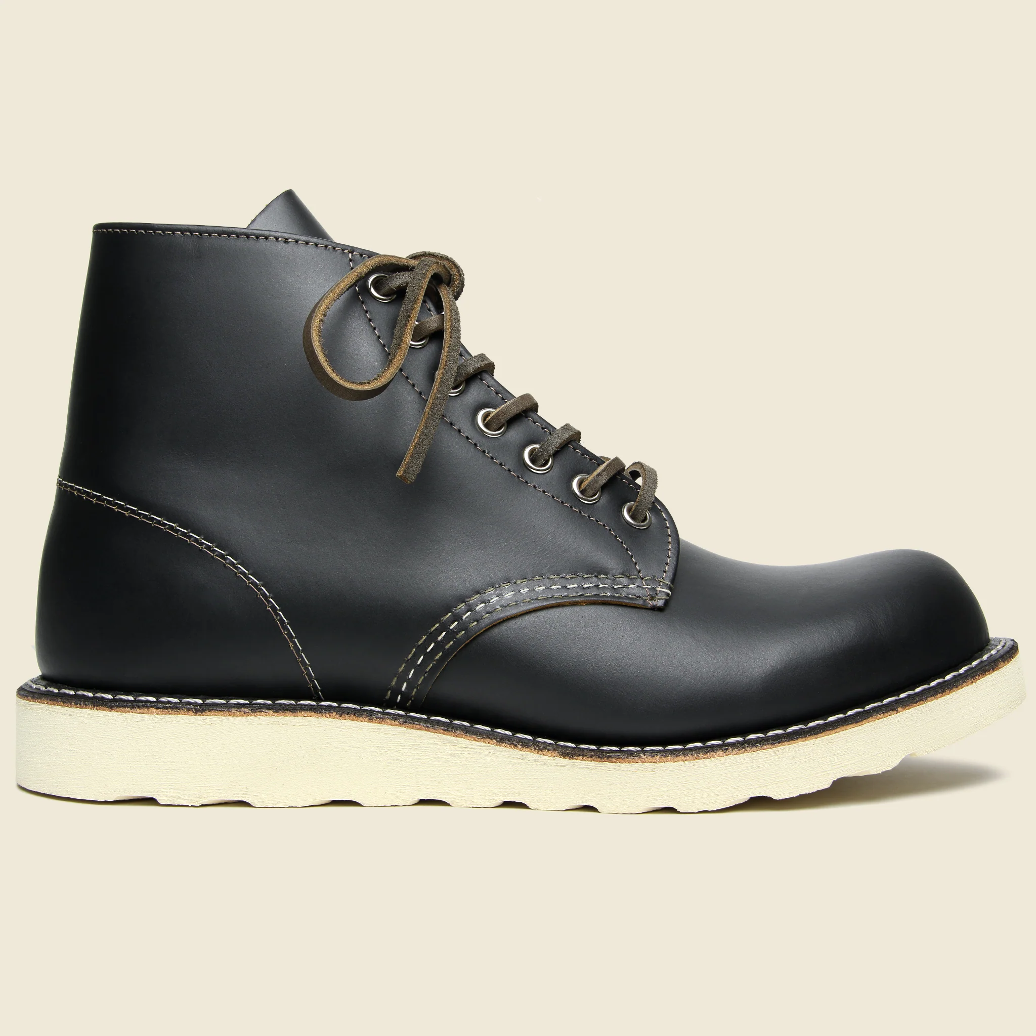 6” STAG Exclusive Round Toe No. 9870 - Black Klondike