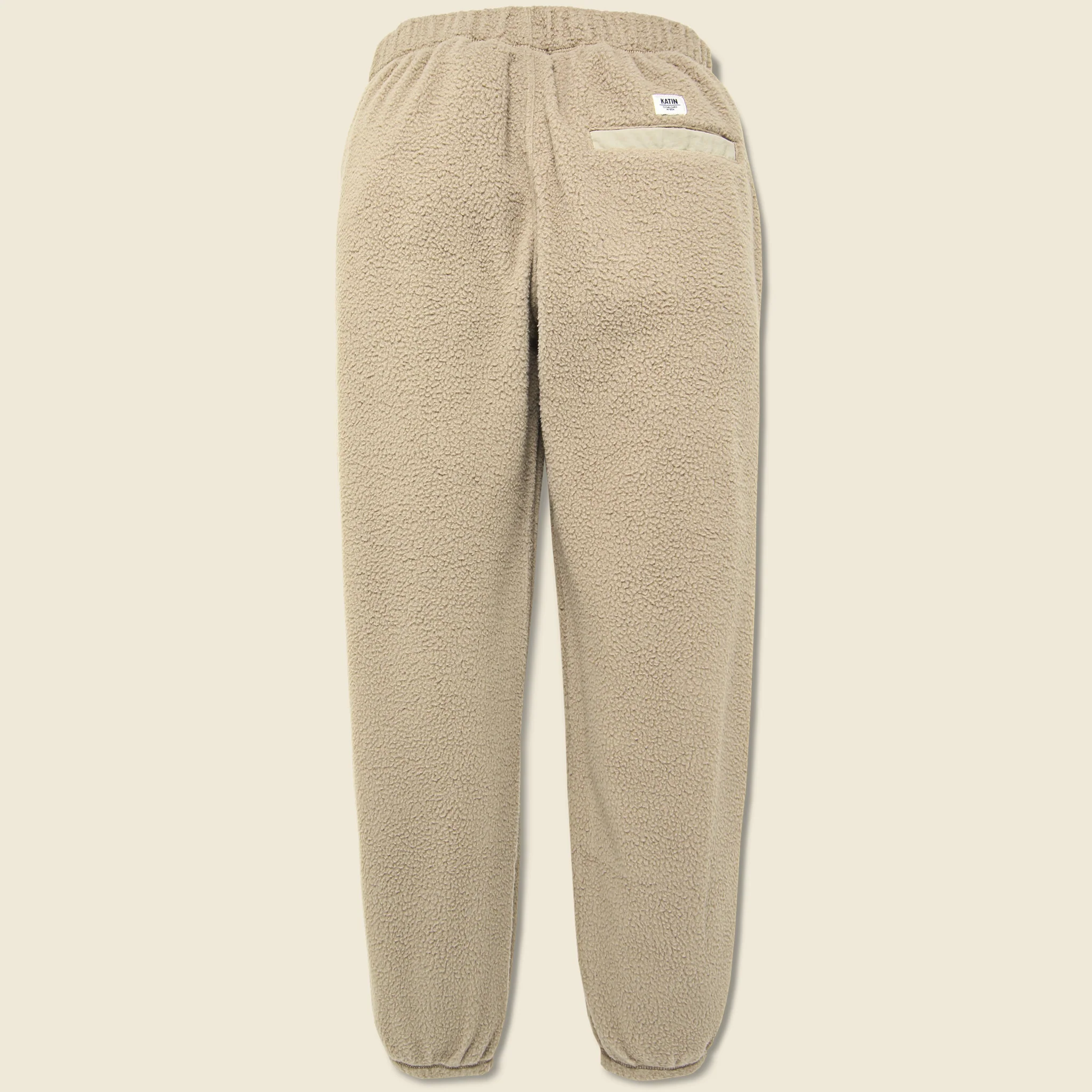 Redding Fleece Pant - Almond - Image 2