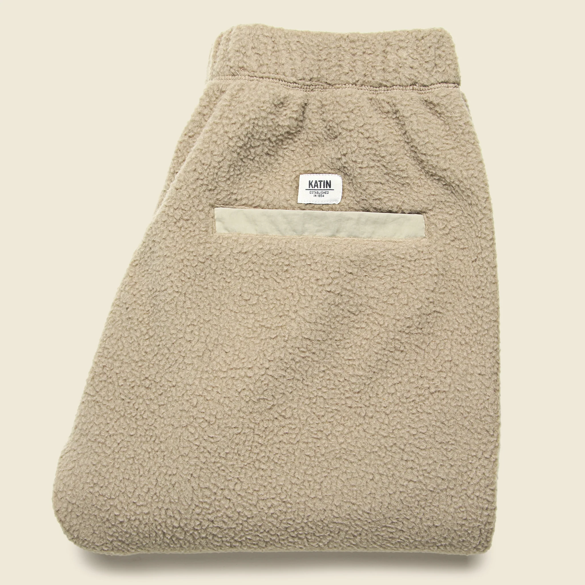 Redding Fleece Pant - Almond - Image 3