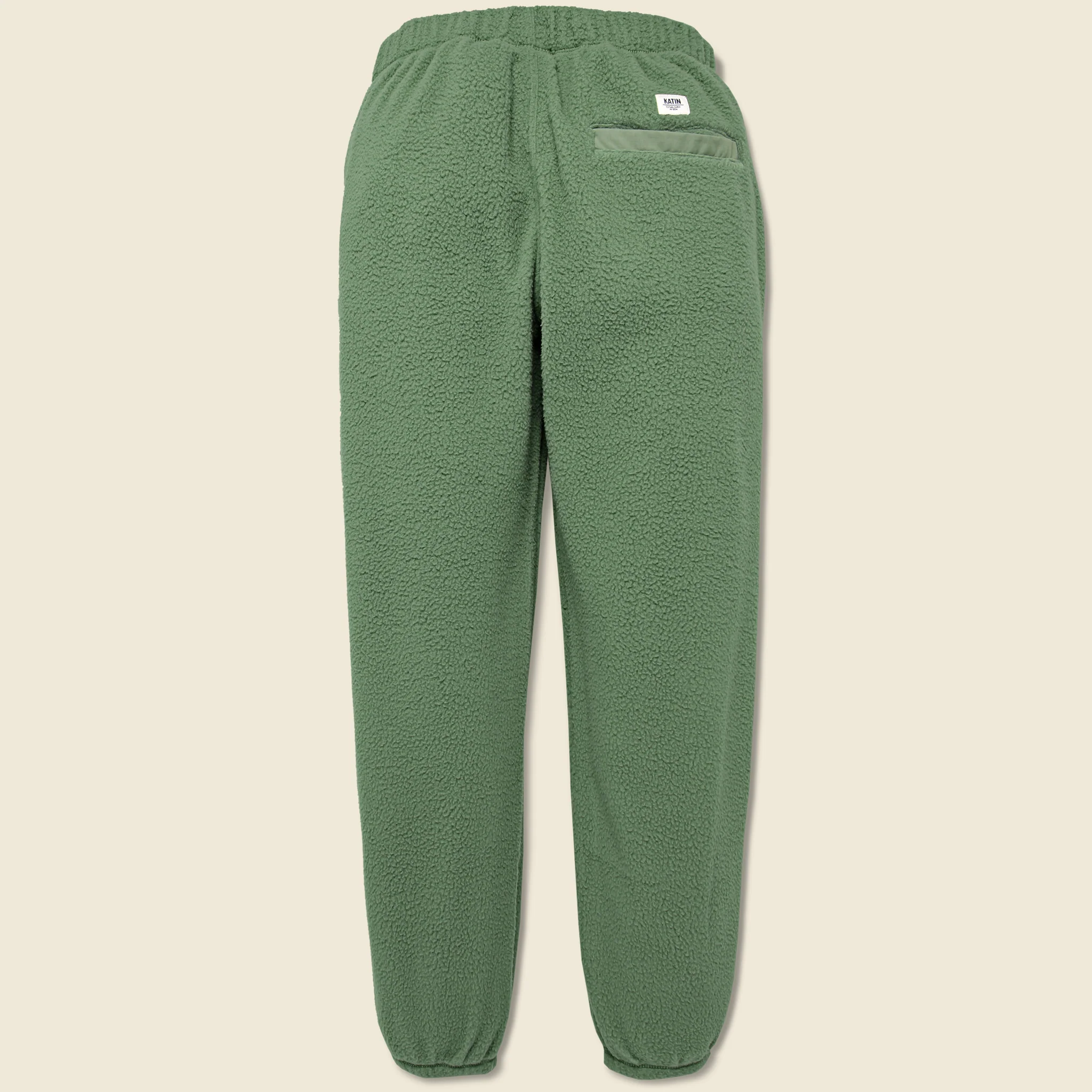 Redding Fleece Pant - Olive - Image 2