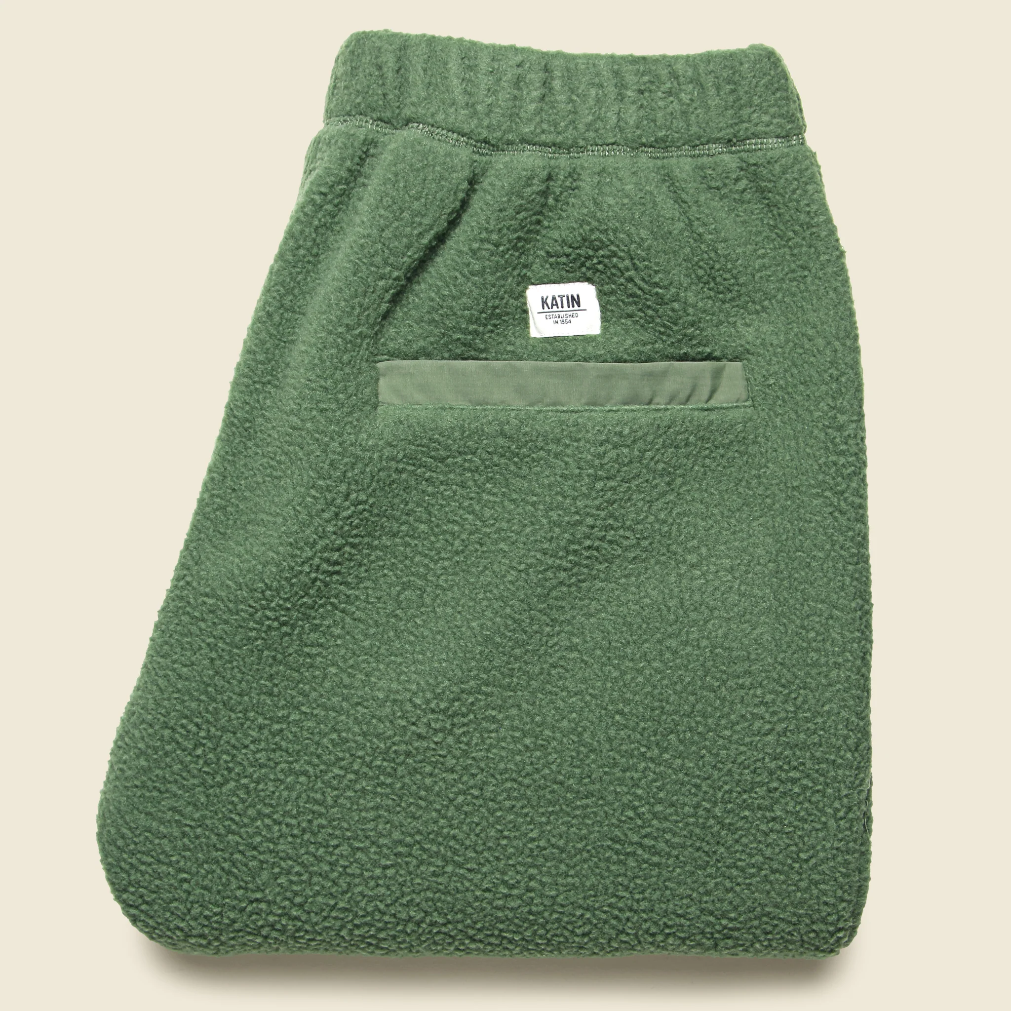 Redding Fleece Pant - Olive - Image 3