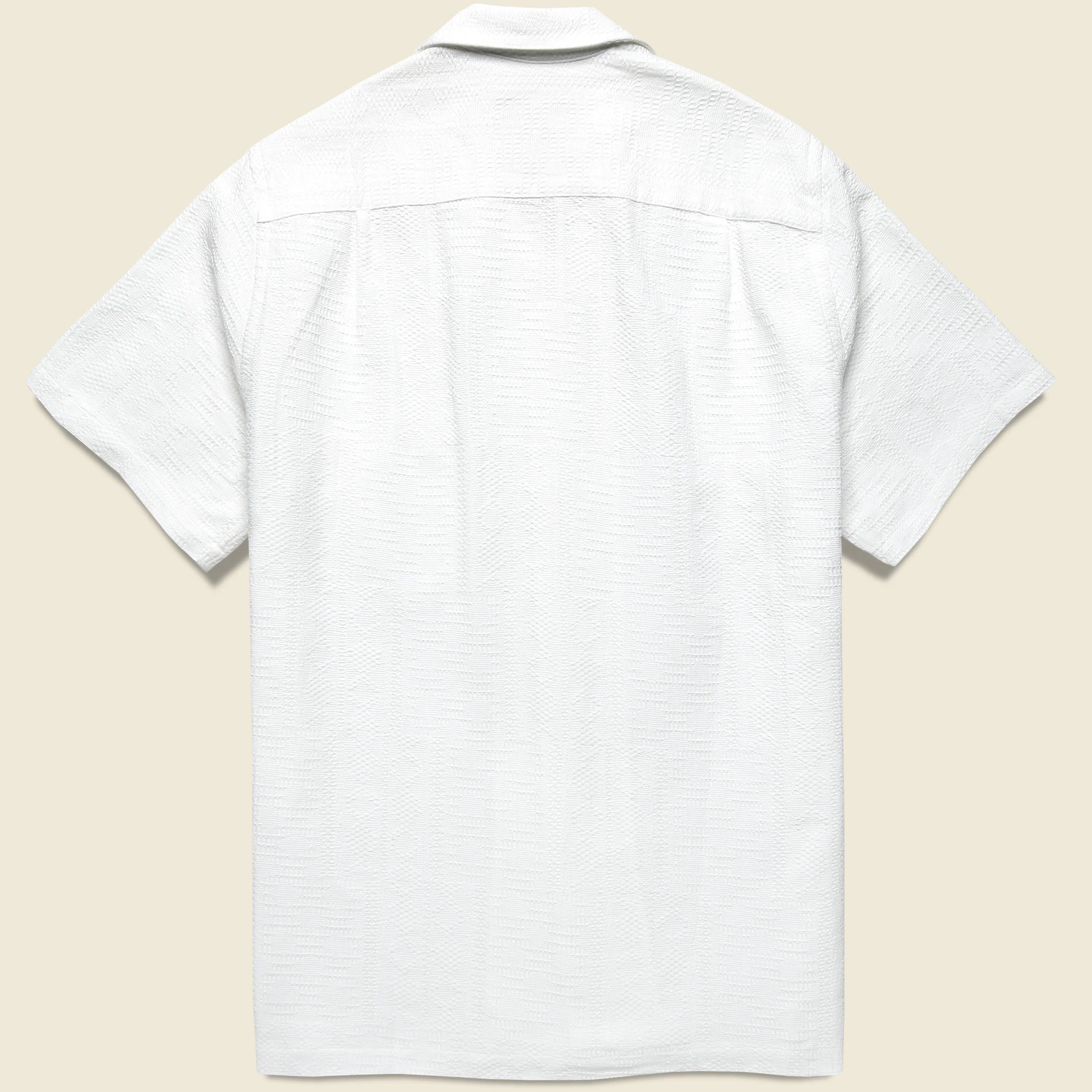 Reeve Camp Shirt - White - Image 3