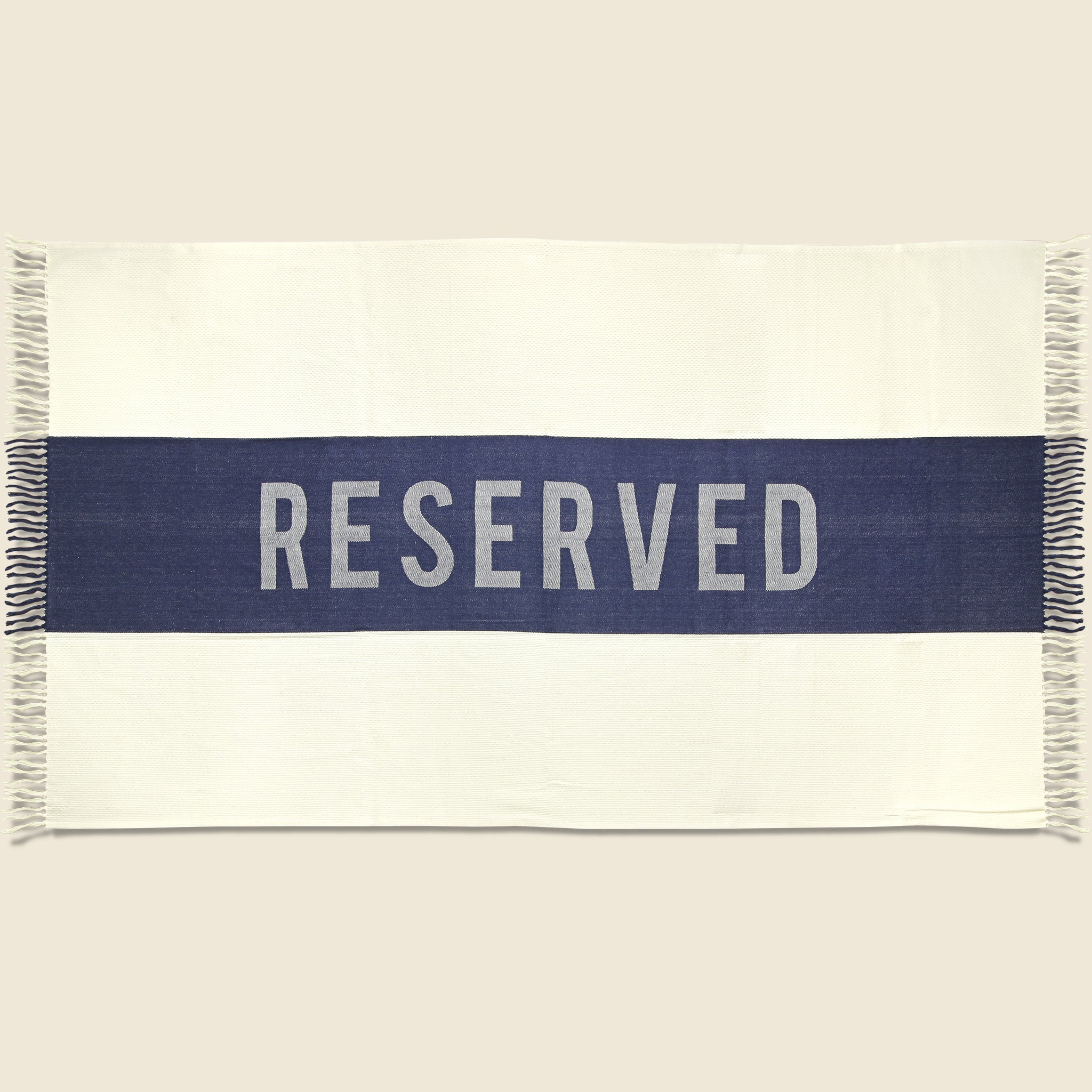 Reserved Towel - Indigo