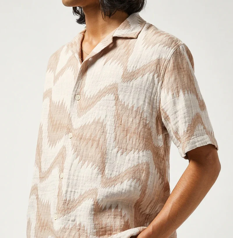 Resonance Camp Shirt - Natural - Image 3