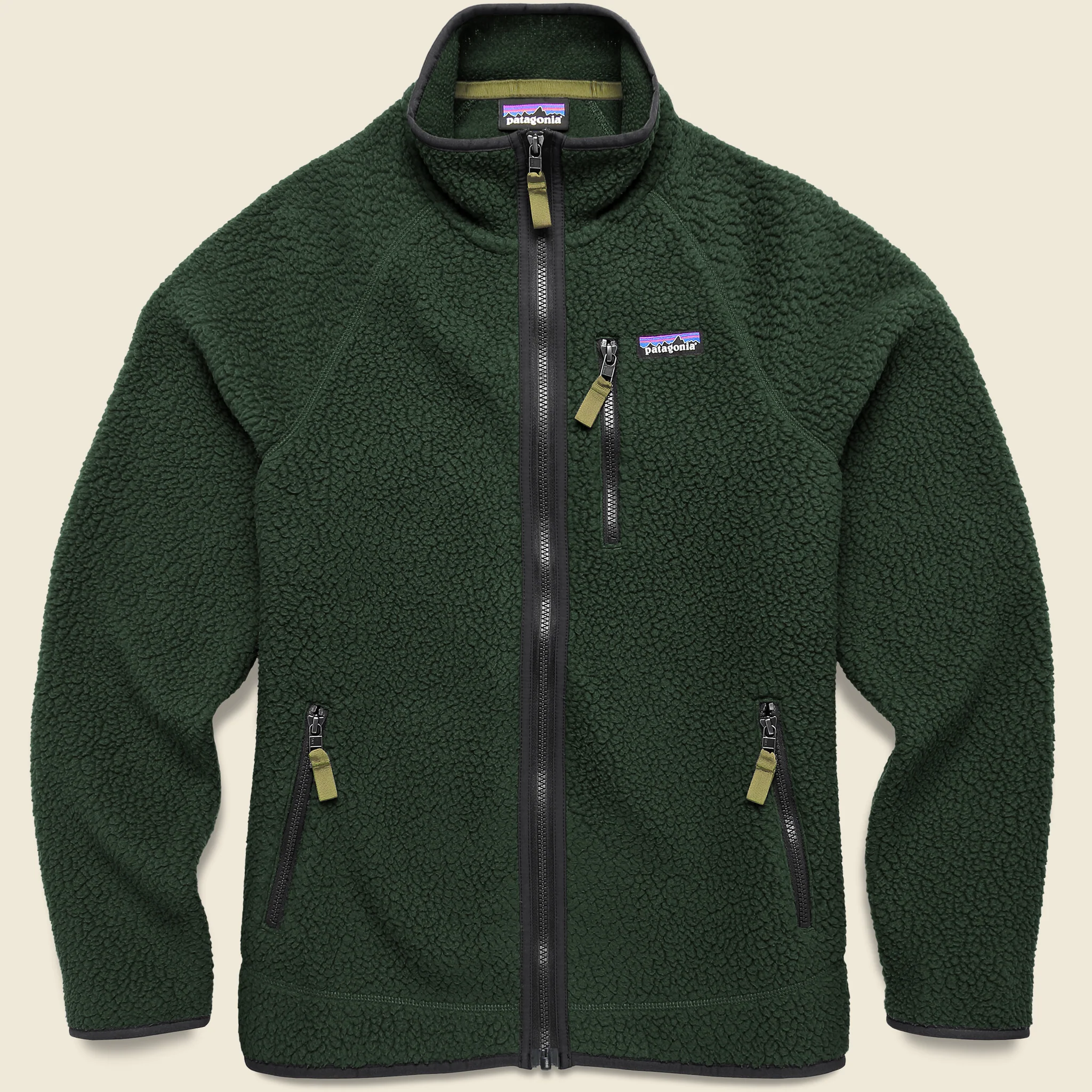 Retro Pile Jacket - Old Growth Green