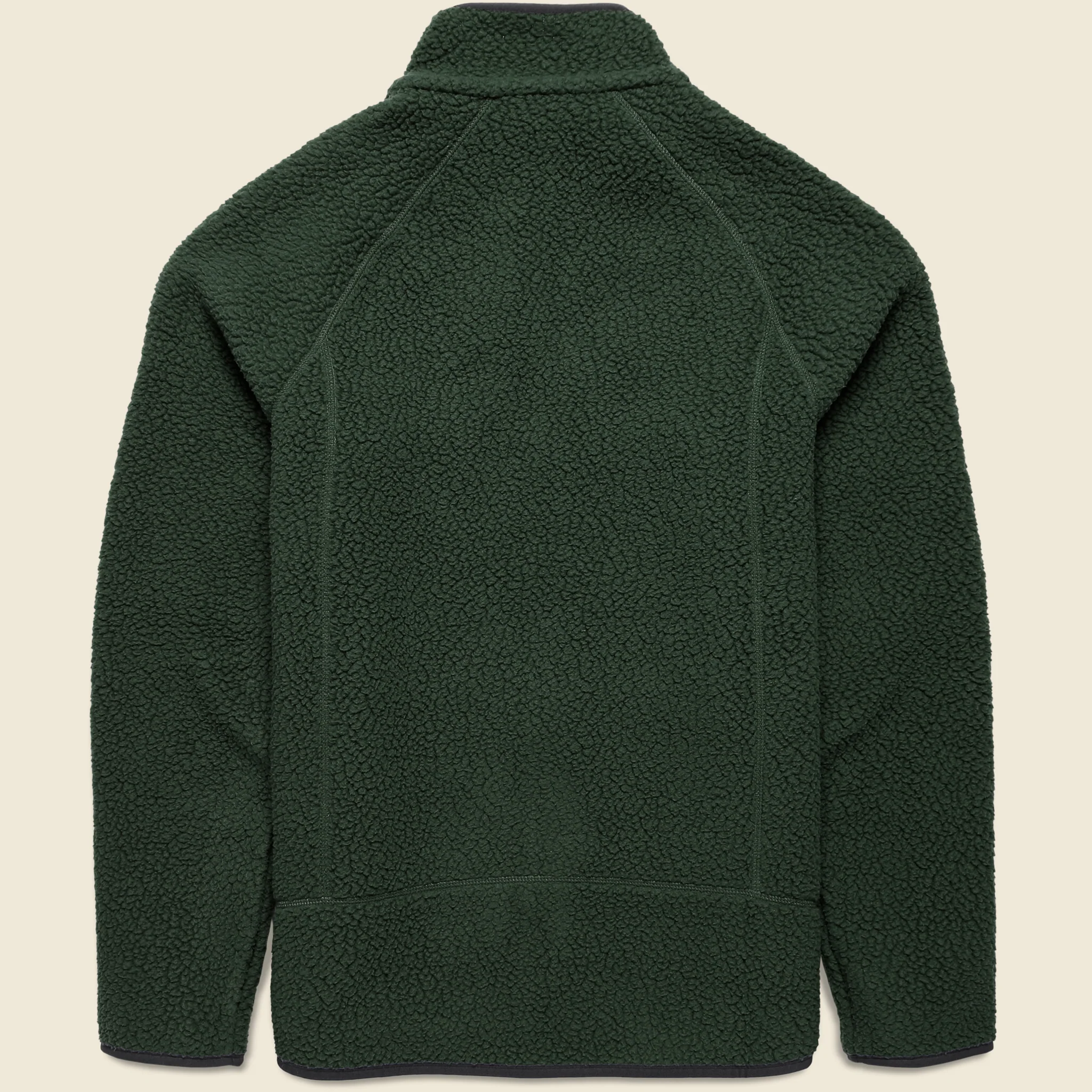 Retro Pile Jacket - Old Growth Green - Image 2