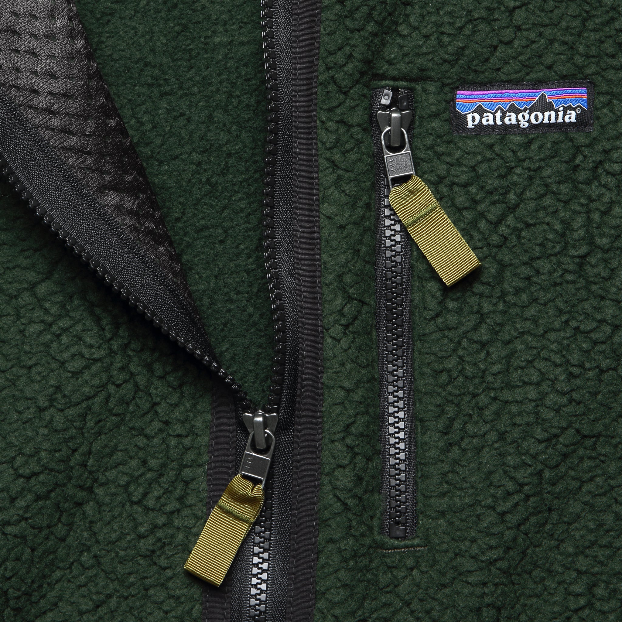 Retro Pile Jacket - Old Growth Green - Image 3