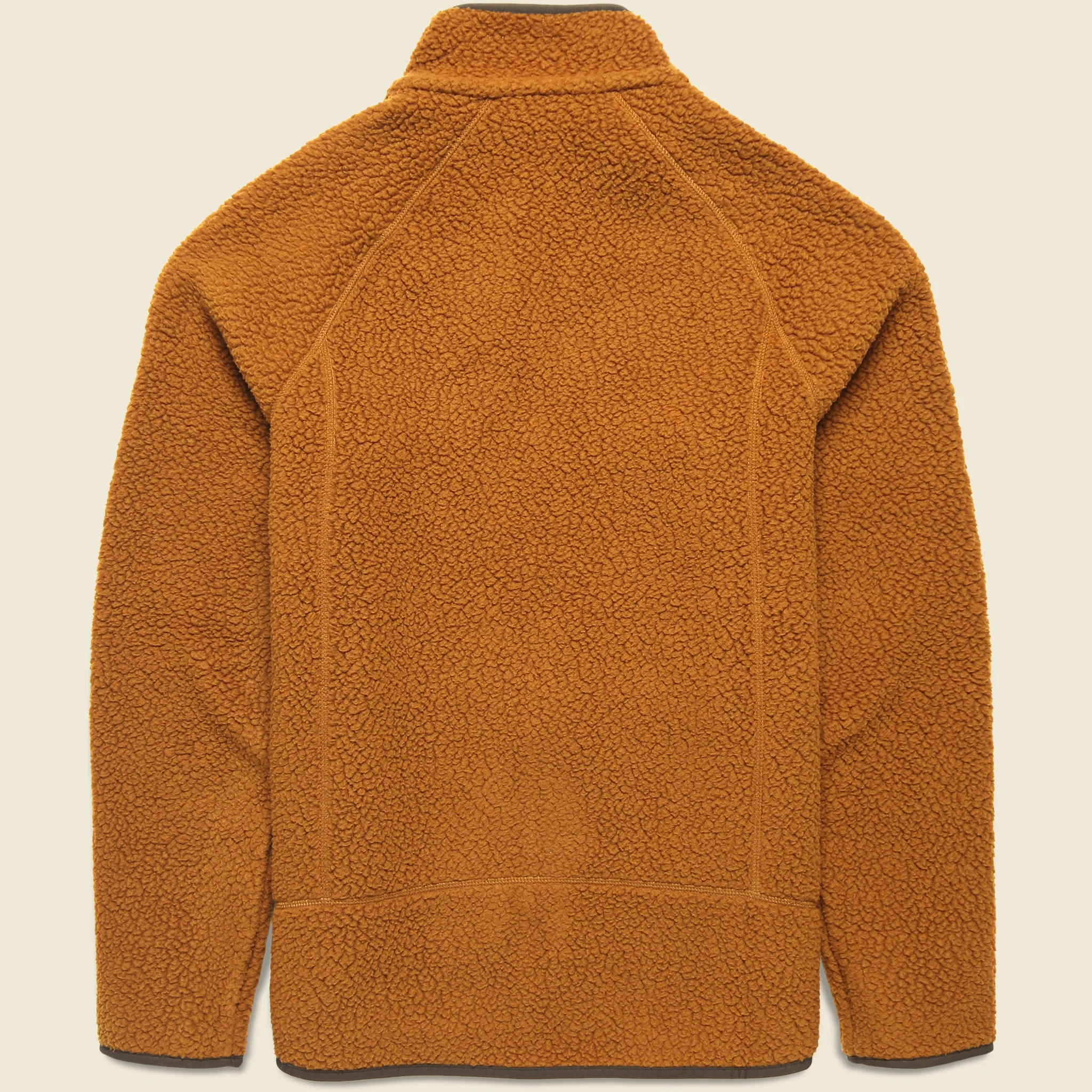 Retro Pile Jacket - Shelter Brown - Image 2