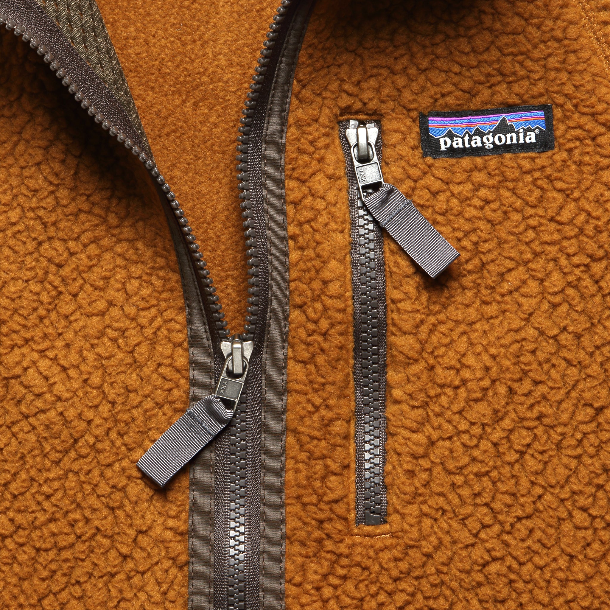 Retro Pile Jacket - Shelter Brown - Image 3