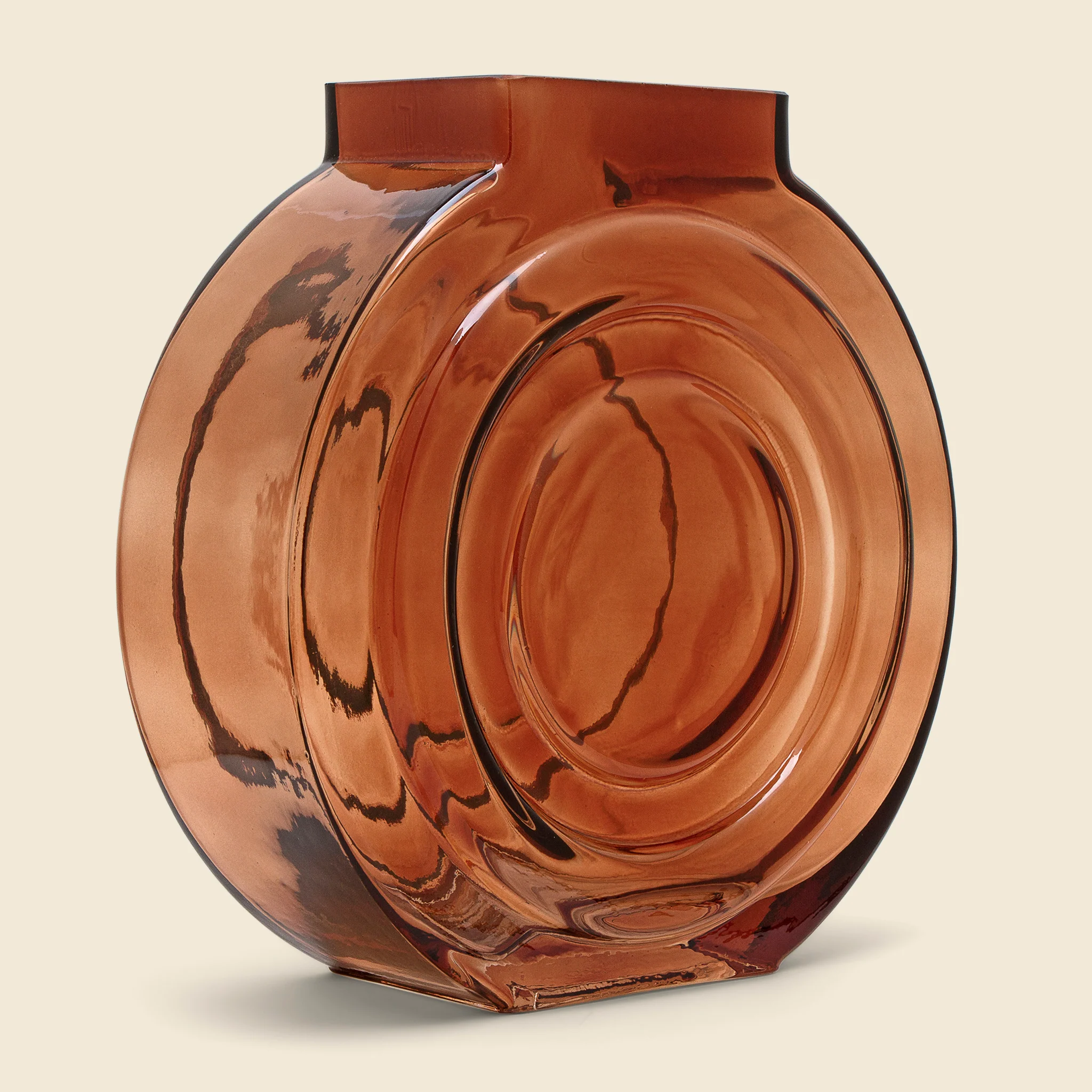 Retro Vase - Amber - Image 2