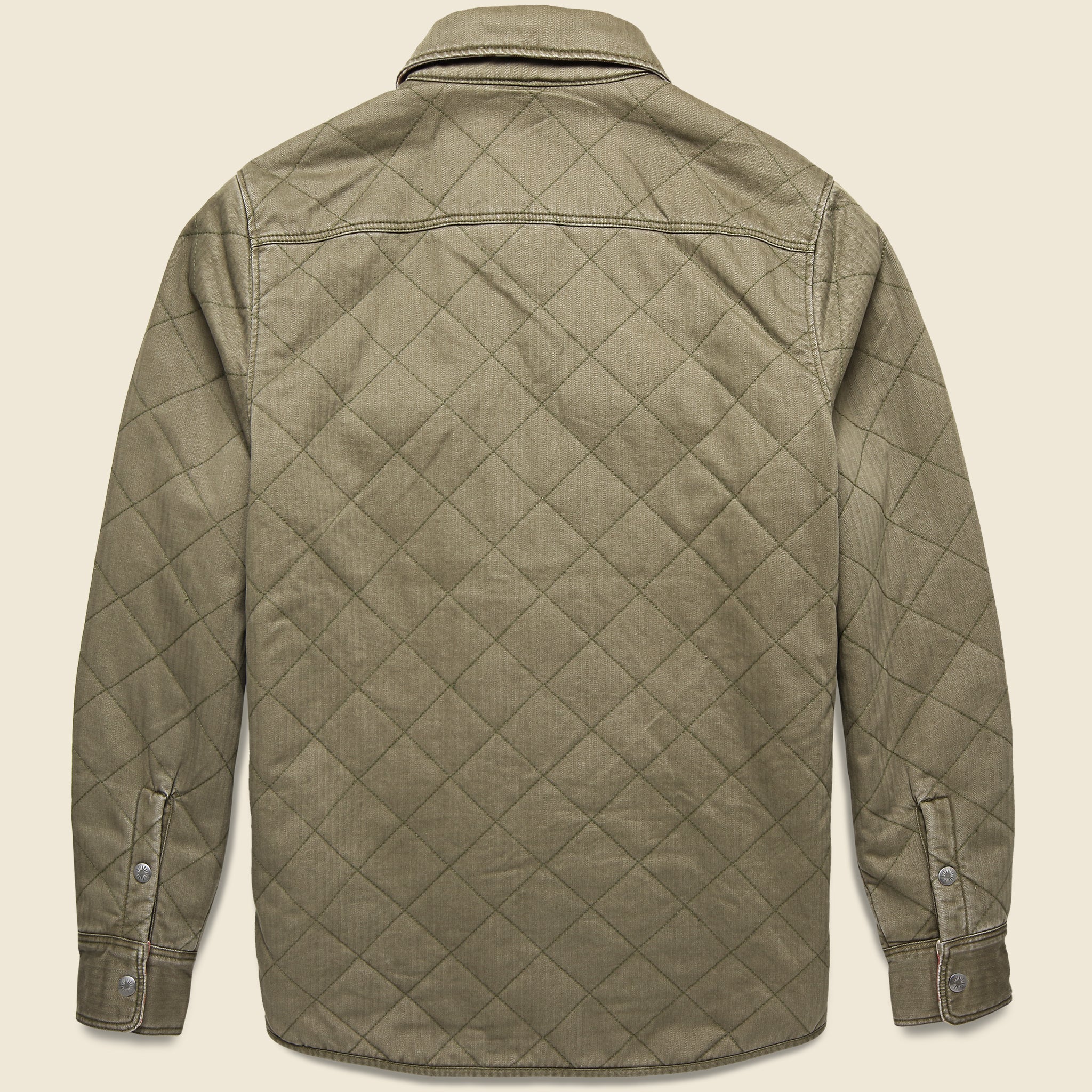 Reverse Bondi Jacket - Olive/Black Star Nation - Image 3