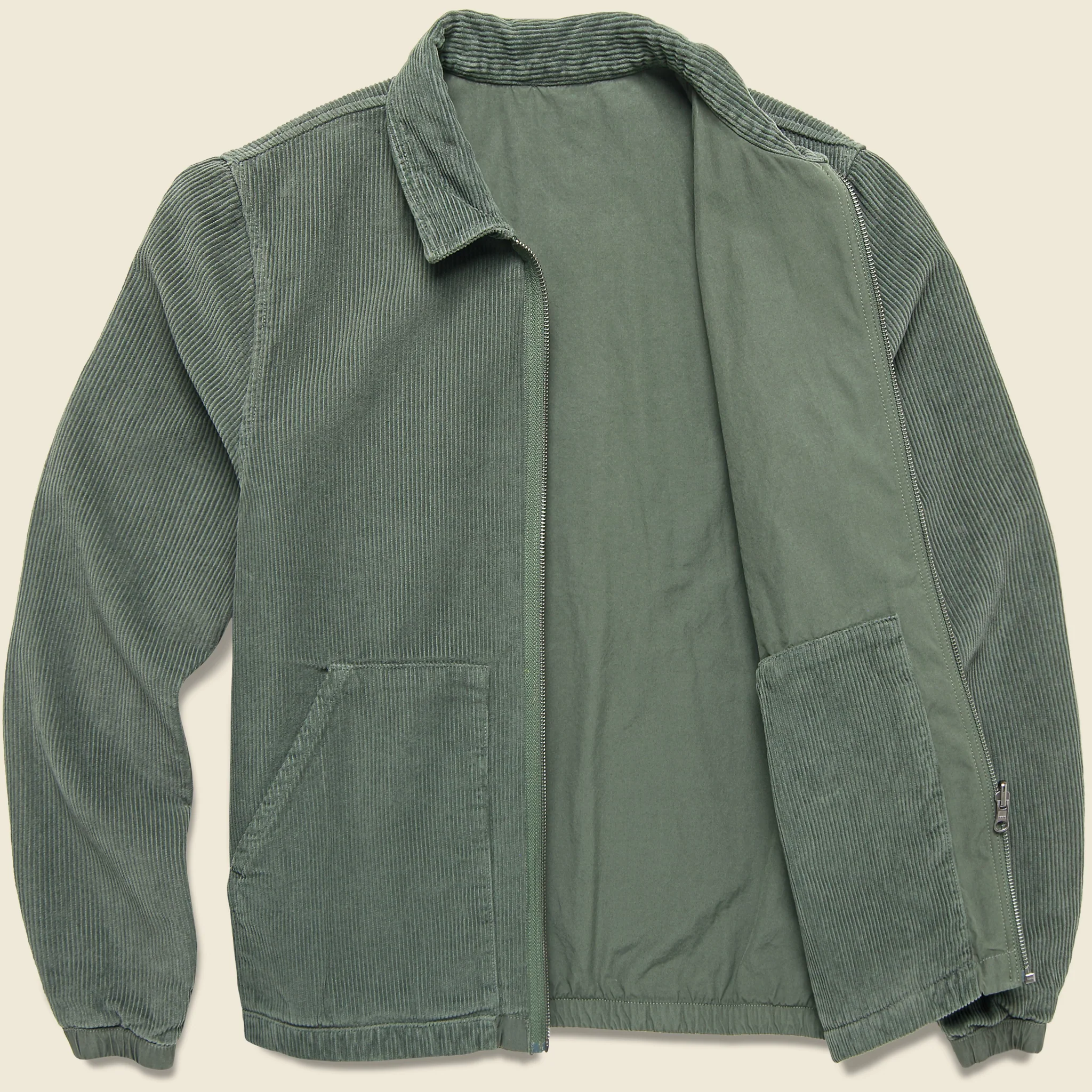 Reversible Corduroy Jacket - Basil - Image 2