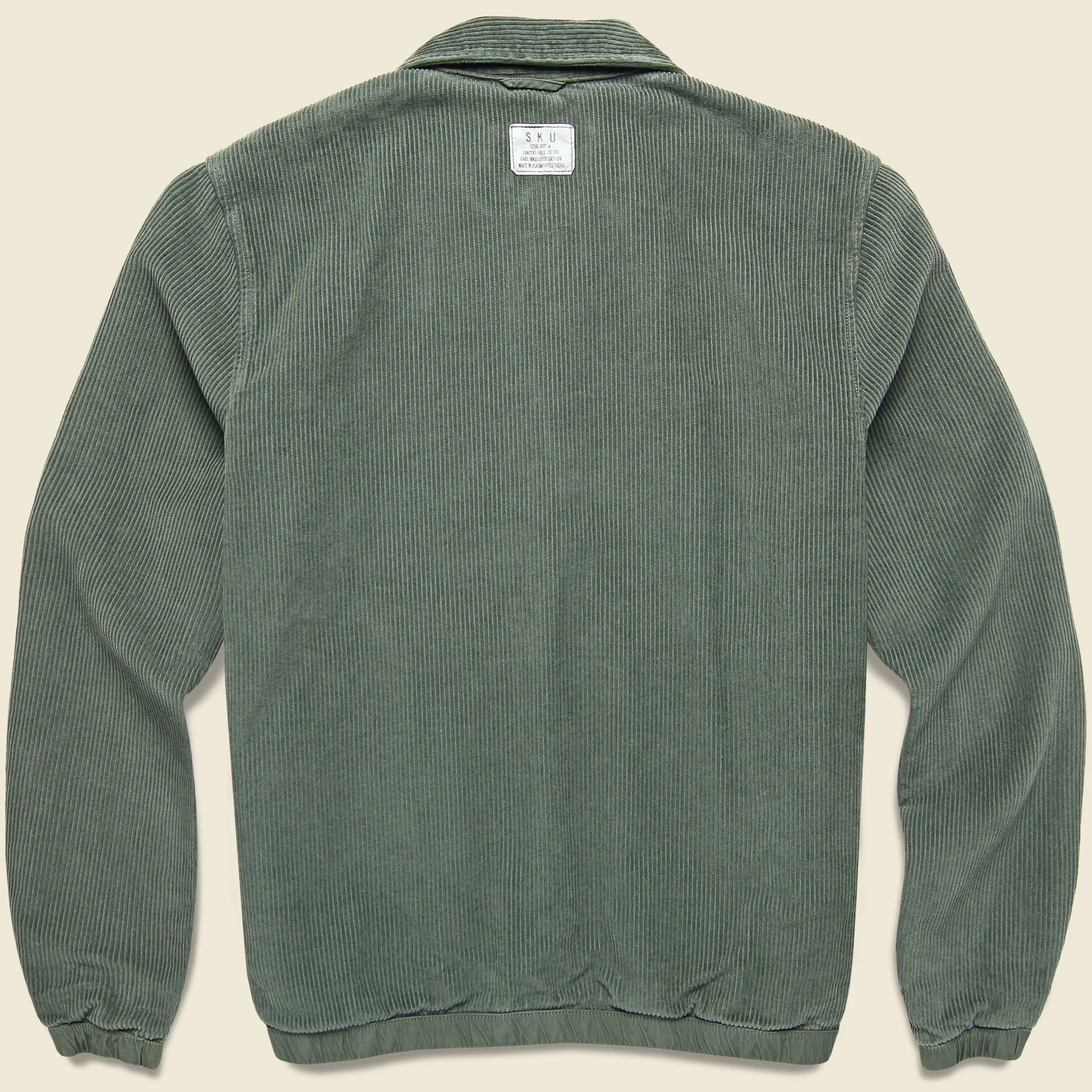 Reversible Corduroy Jacket - Basil - Image 4