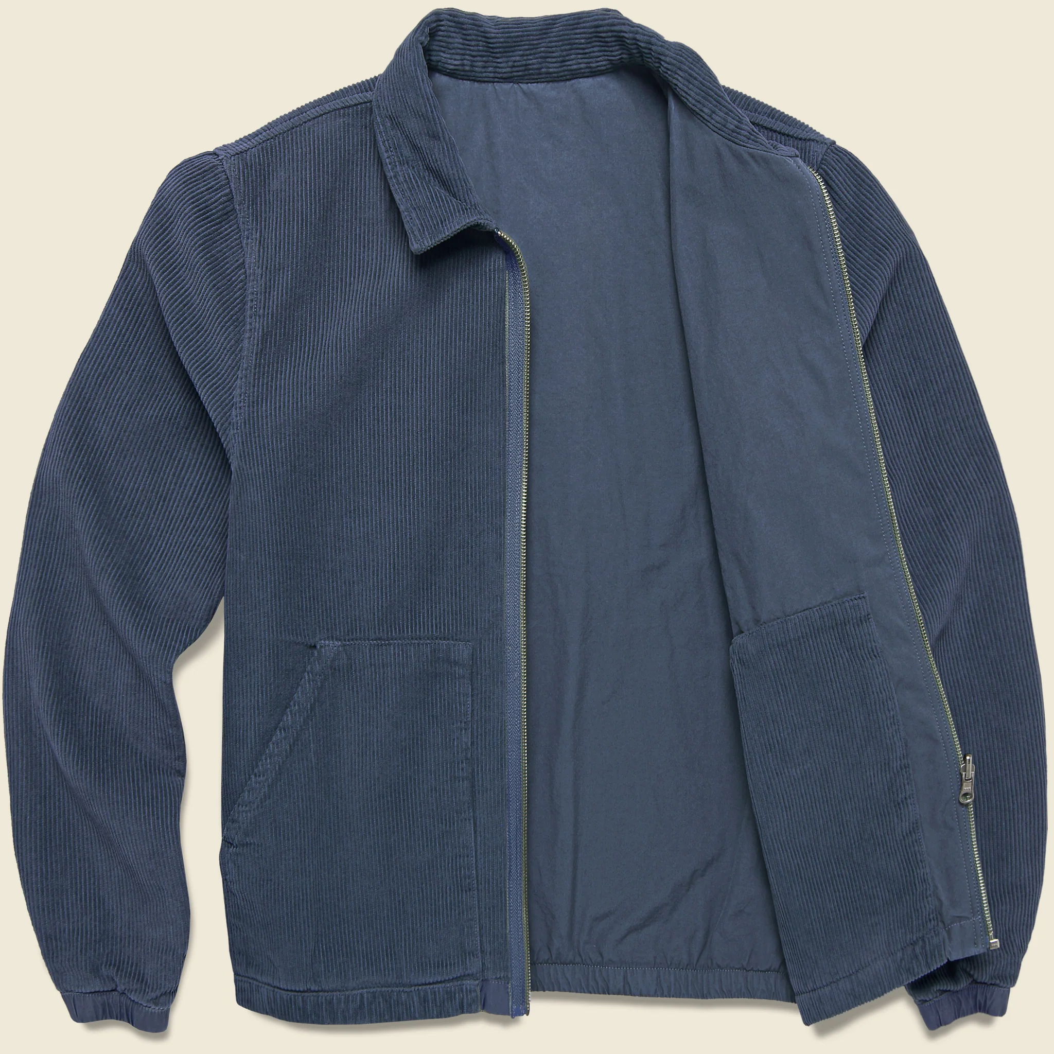 Reversible Corduroy Jacket - Marine - Image 2