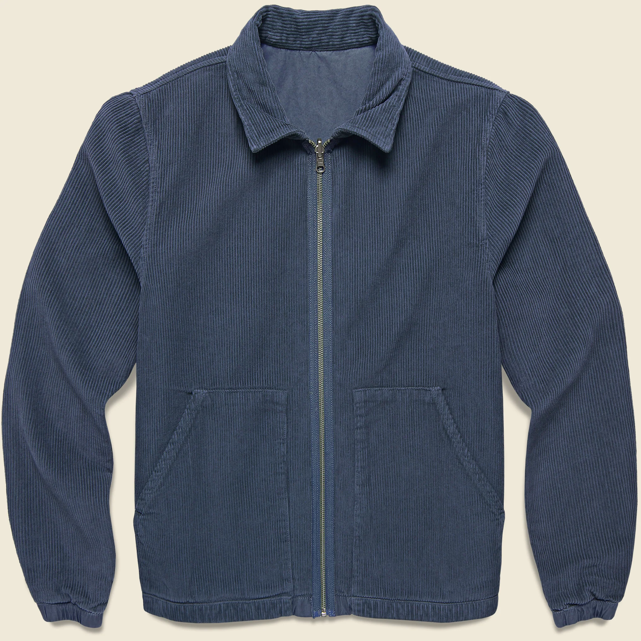 Reversible Corduroy Jacket - Marine - Image 3