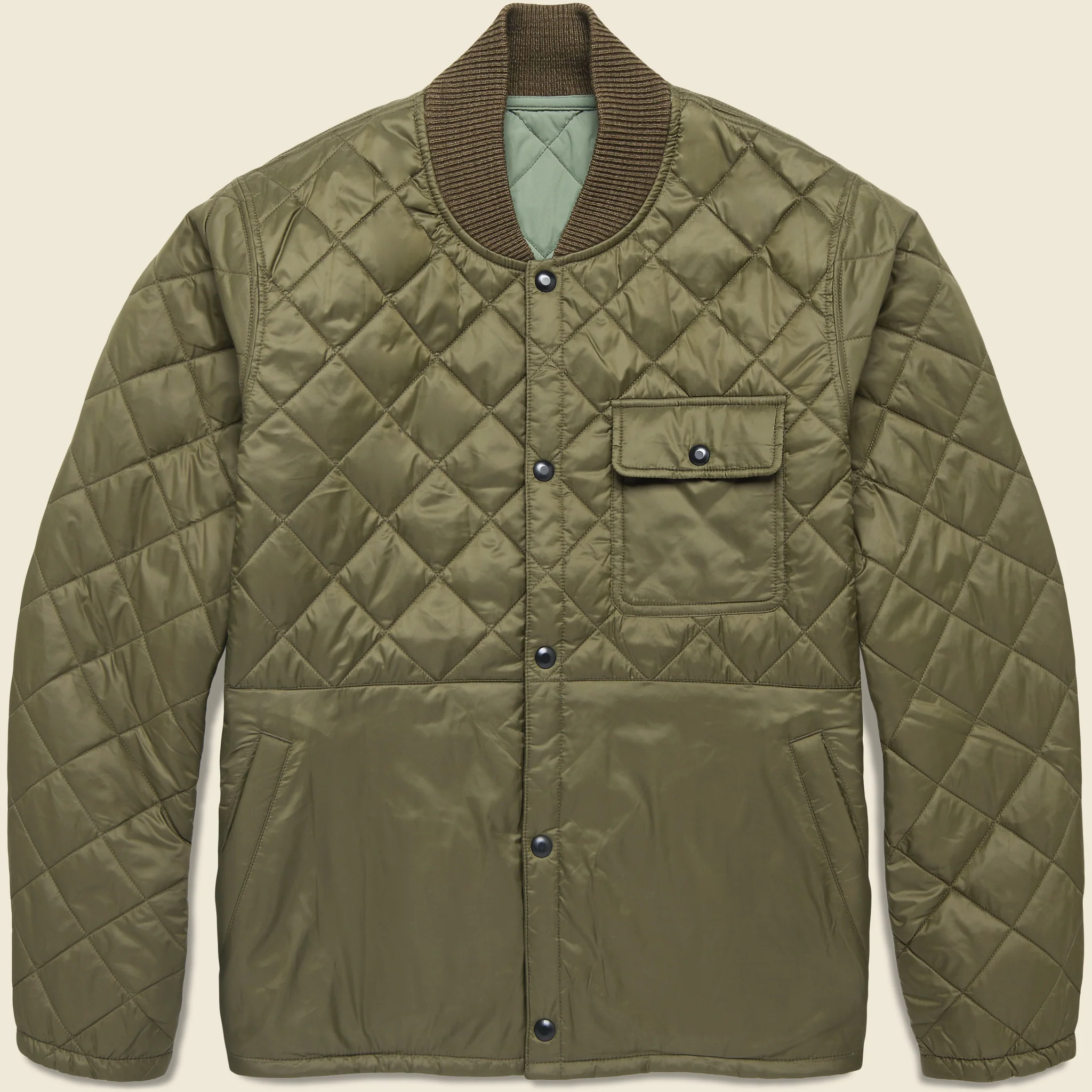 Reversible Edmund Jacket - Green - Image 3