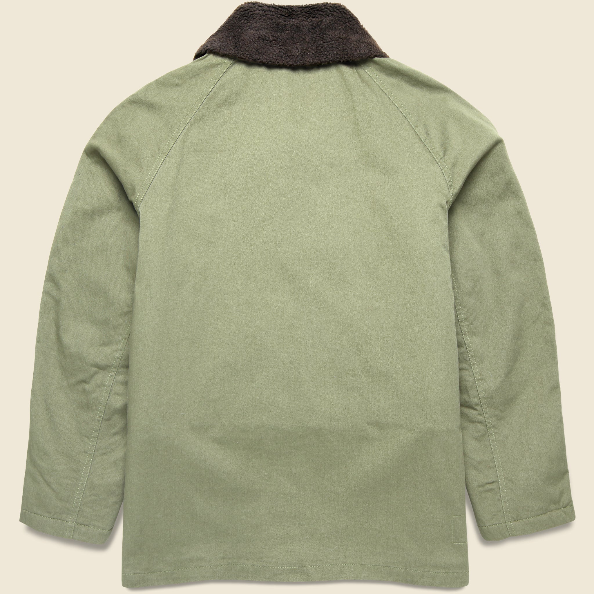 Reversible Mackinaw Jacket - Light Olive - Image 4