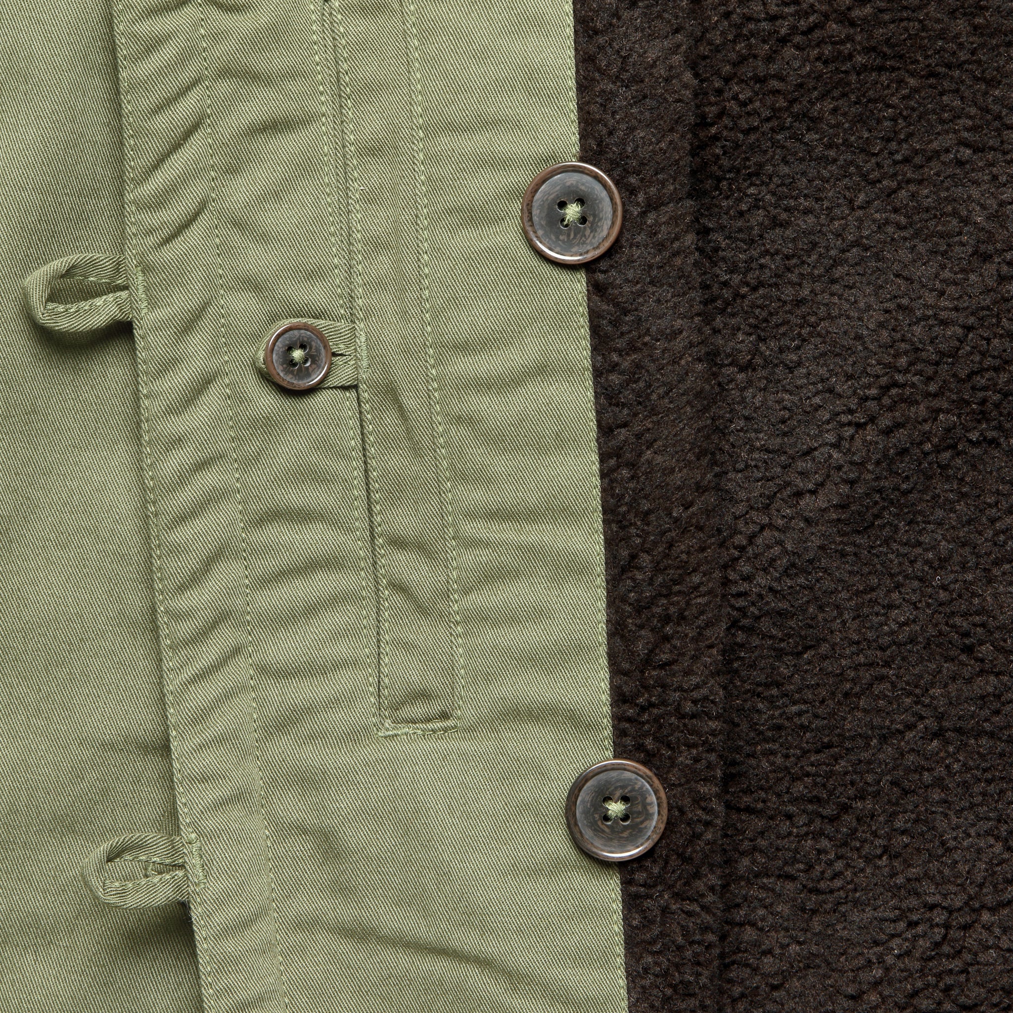 Reversible Mackinaw Jacket - Light Olive - Image 5