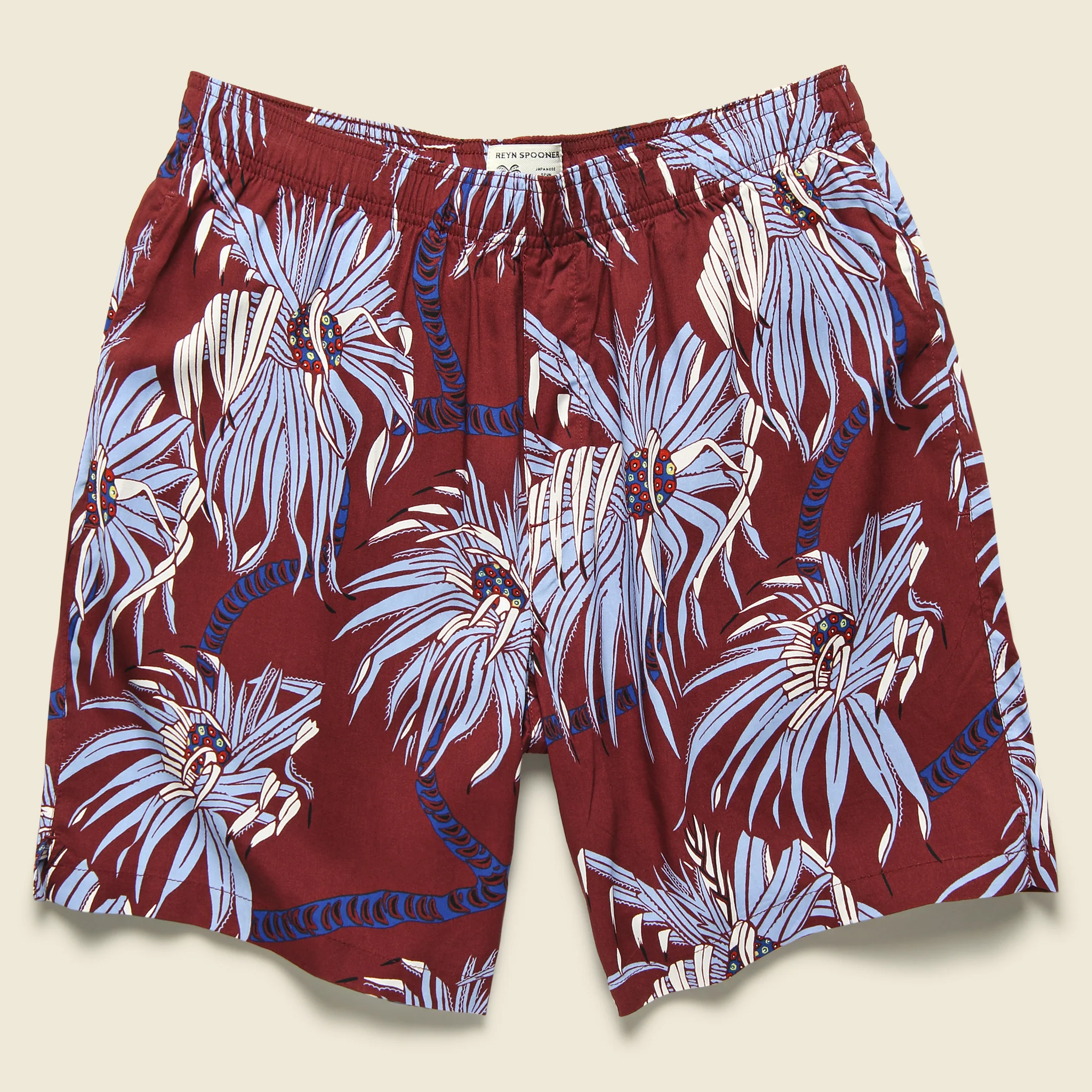 Pololu Swim Trunk - Oxblood Red