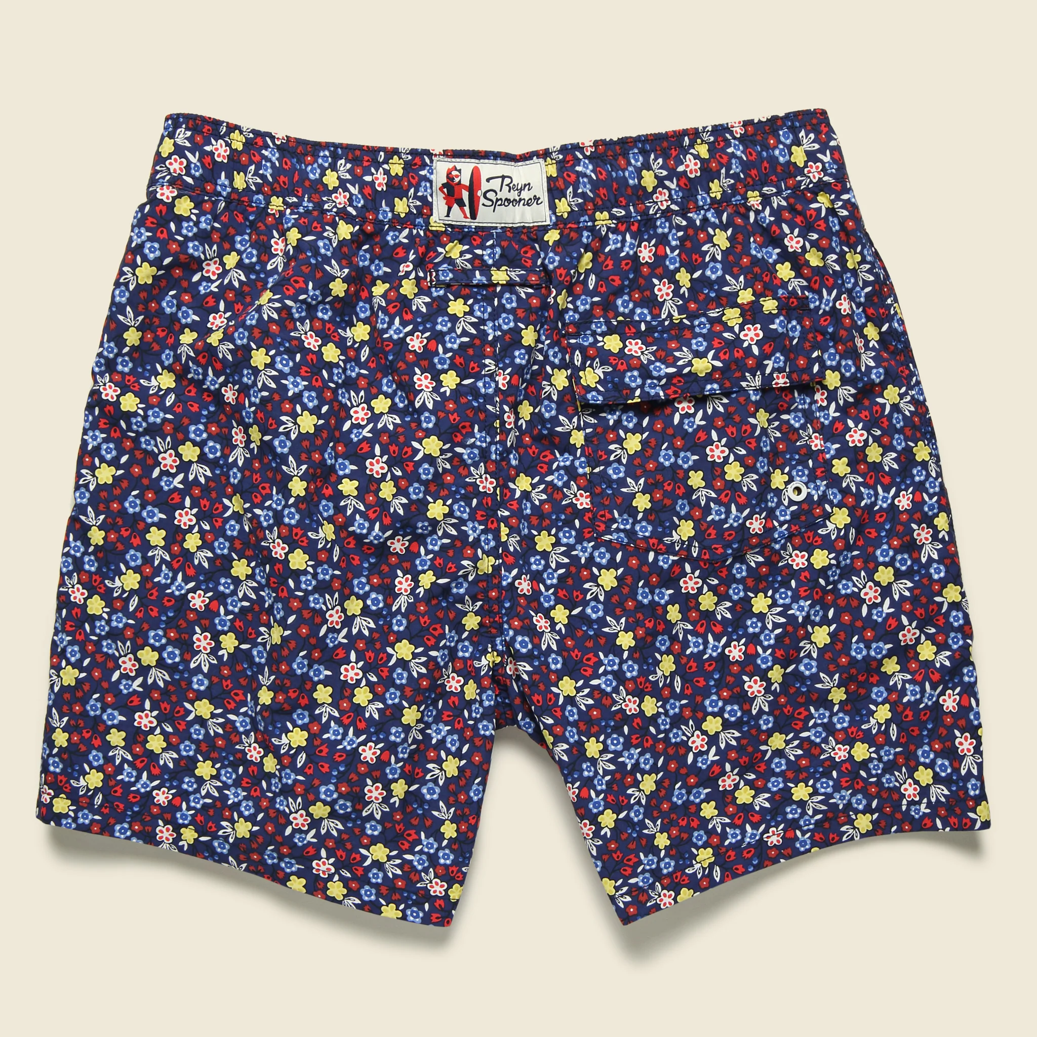 Retro Mini Swim Trunk - Medieval Blue - Image 2