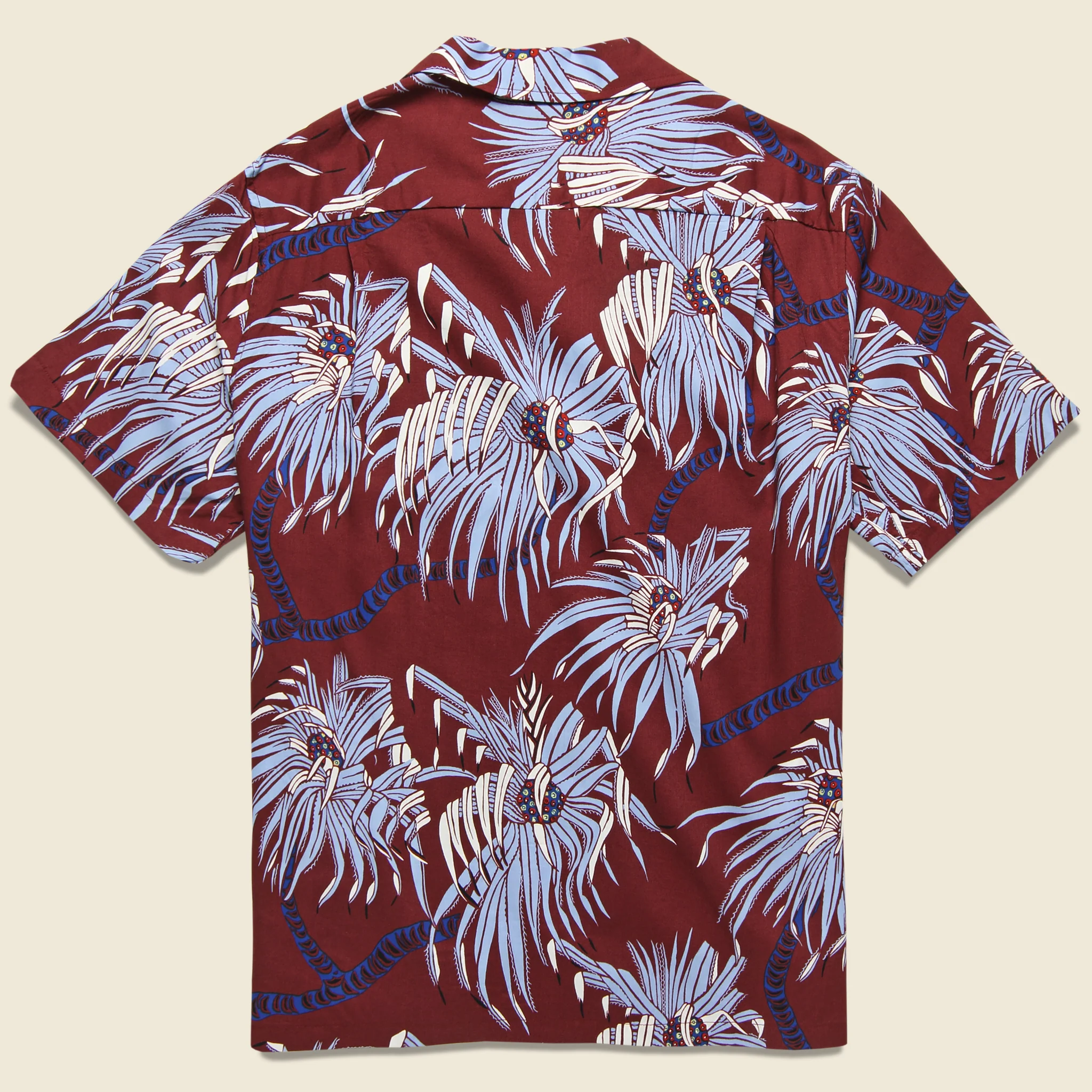 Pololu Camp Shirt - Oxblood Red - Image 2