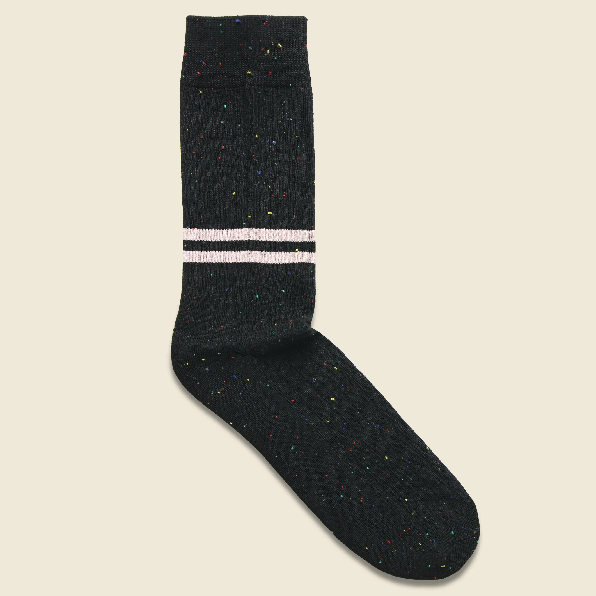 Bixby Crew Sock - Black