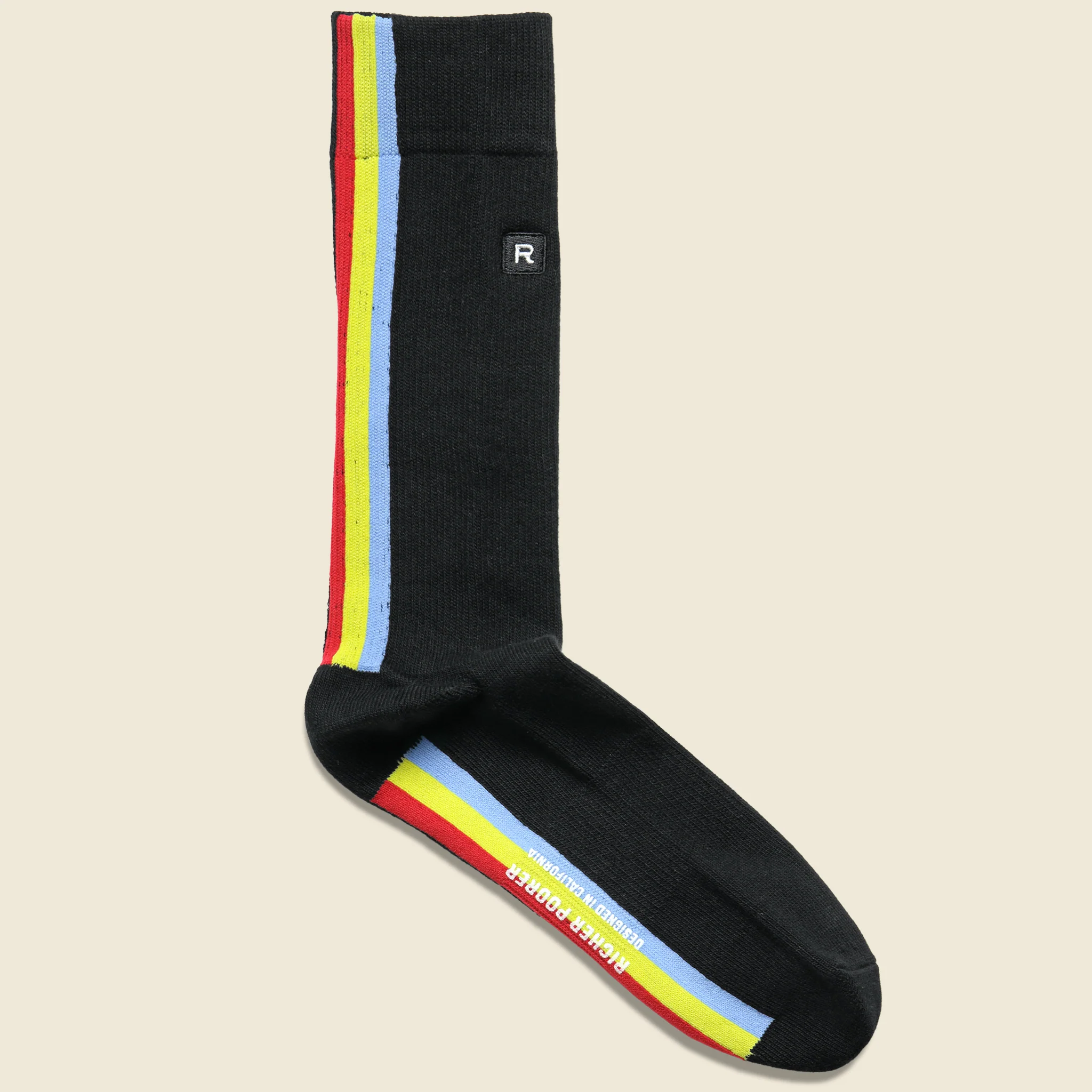 Prizm Sock - Black/Red