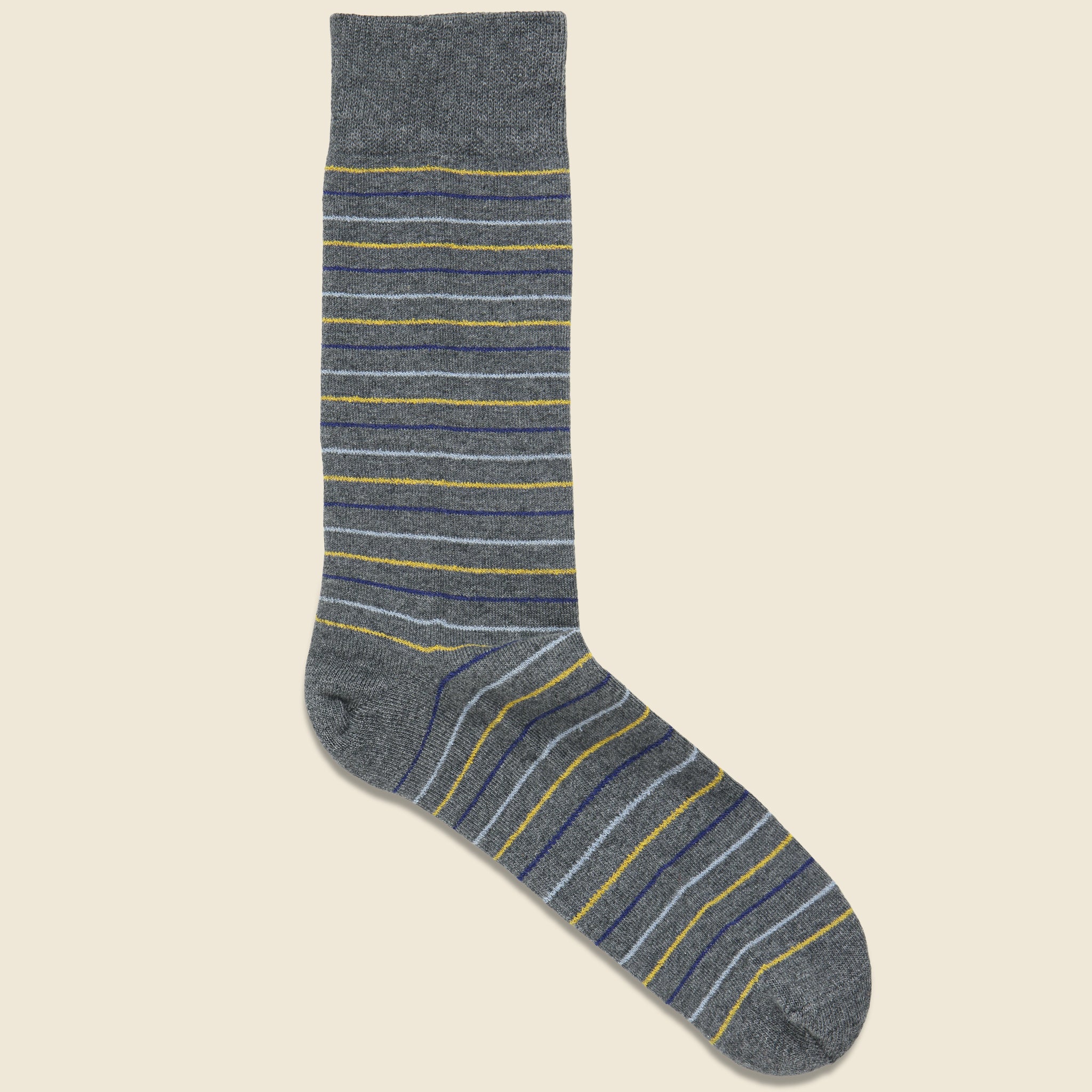 Reggie Sock - Charcoal/Blue/Navy
