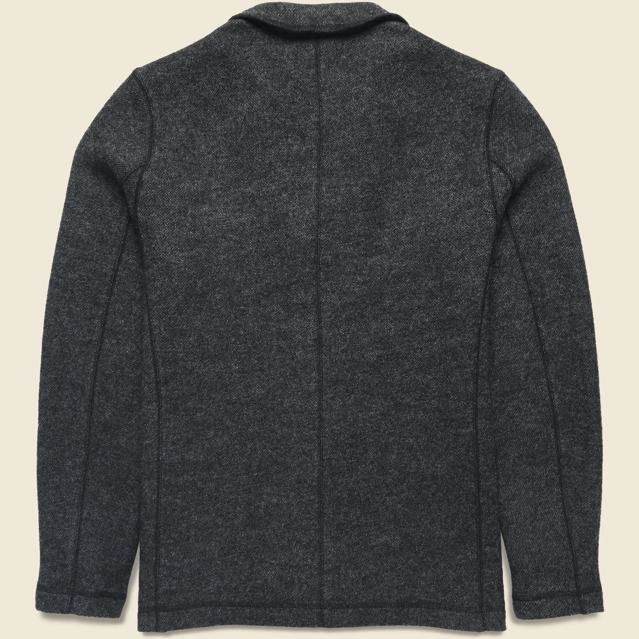 Evans Blazer - Charcoal Birdseye - Image 4