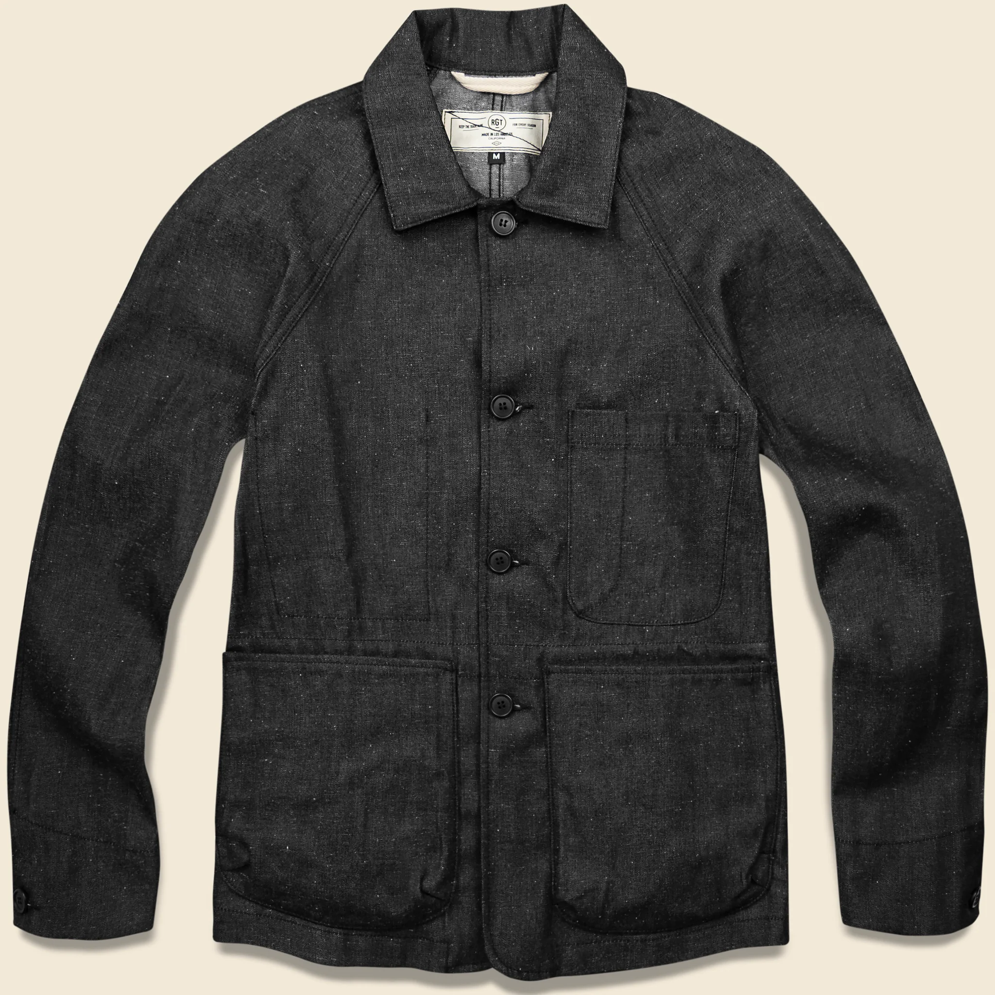 Neppy Denim Explorer Blazer - Dark Indigo