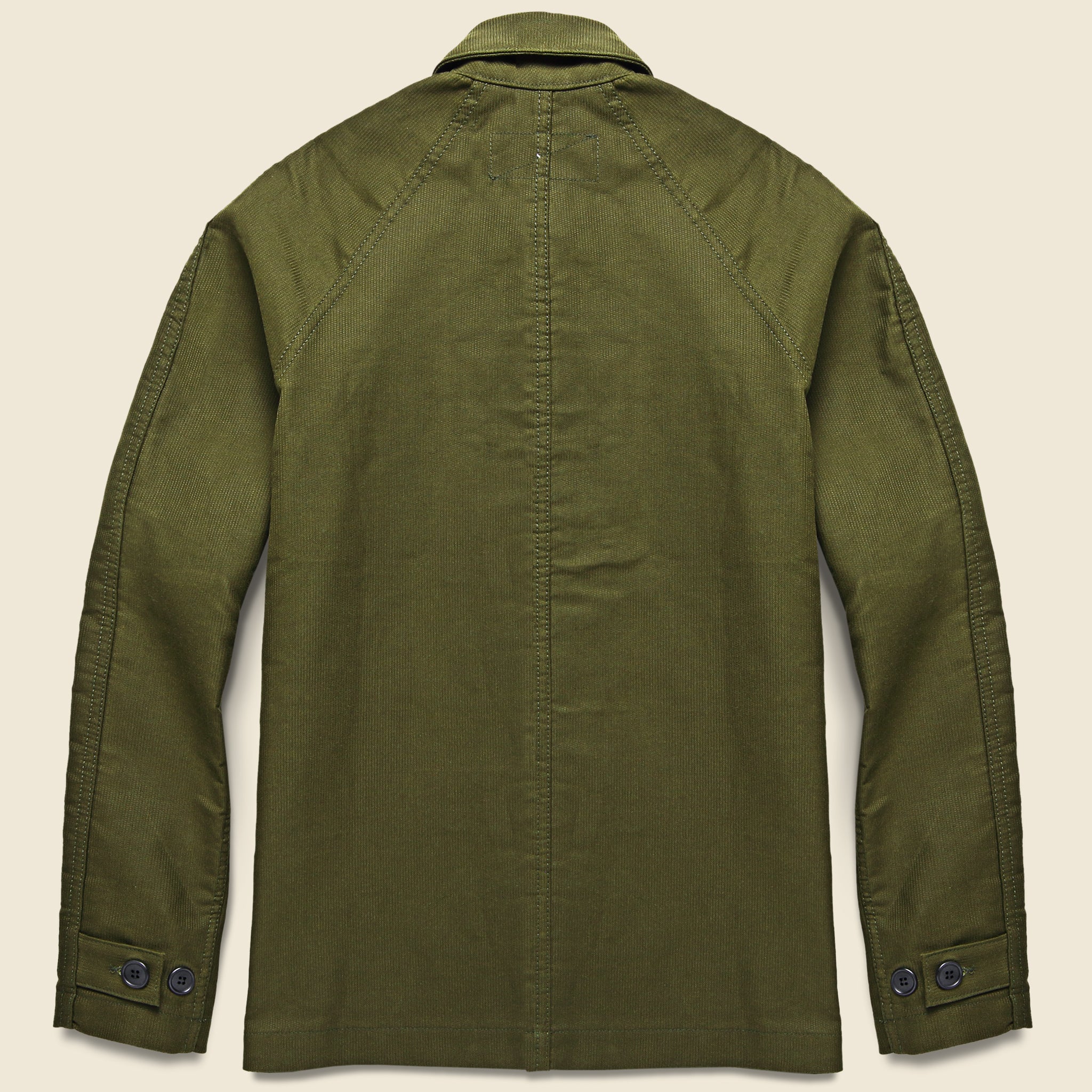 Jungle Cloth Peacoat - Olive - Image 2