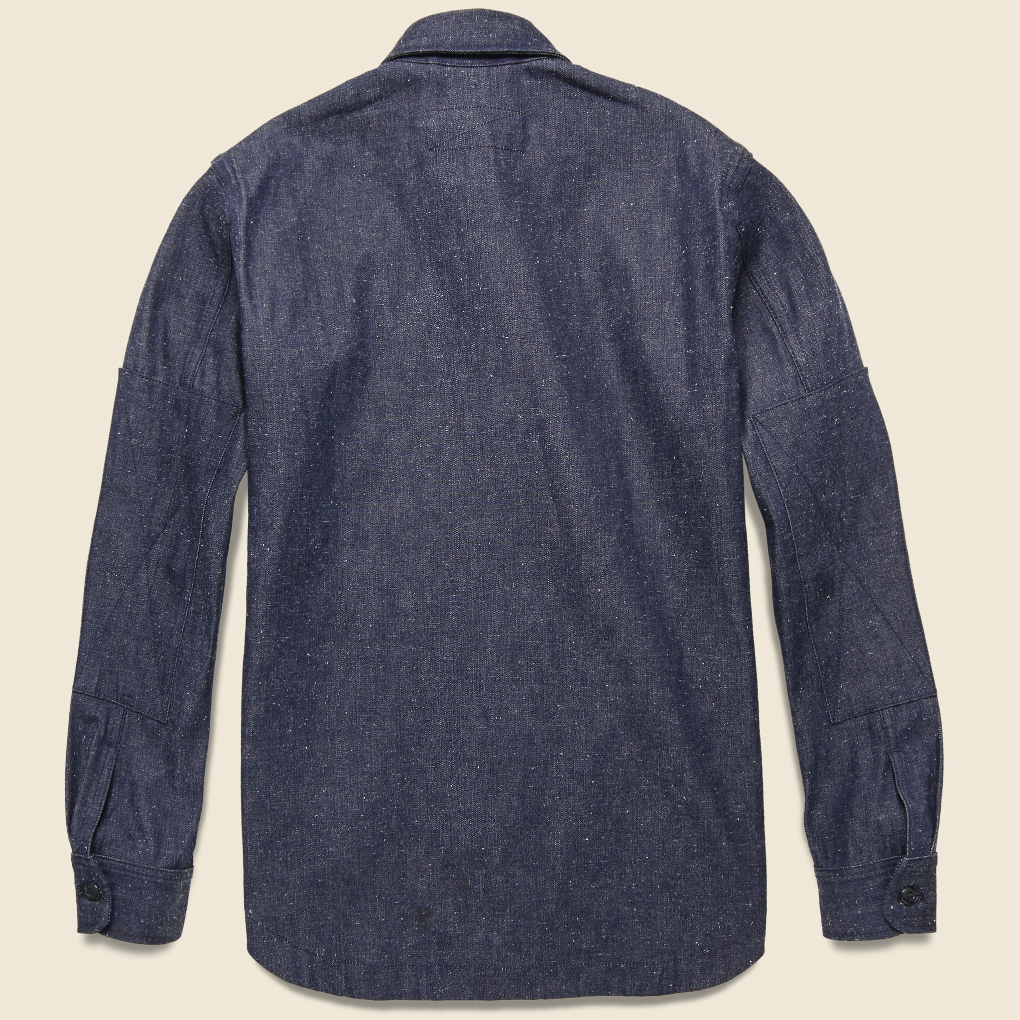 Neppy Denim Patrol Work Shirt - Navy - Image 2