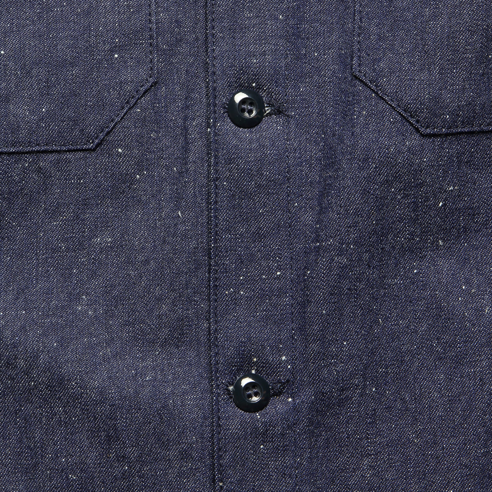Neppy Denim Patrol Work Shirt - Navy - Image 3