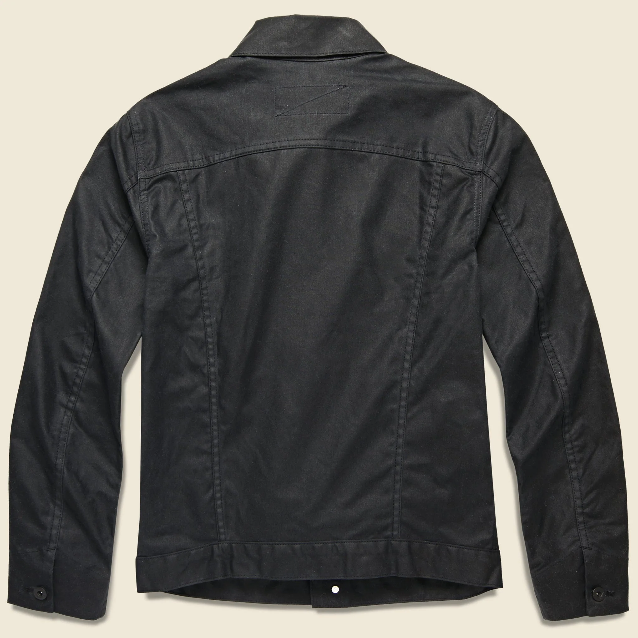 Supply Jacket - Waxed Black Ridgeline - Image 4
