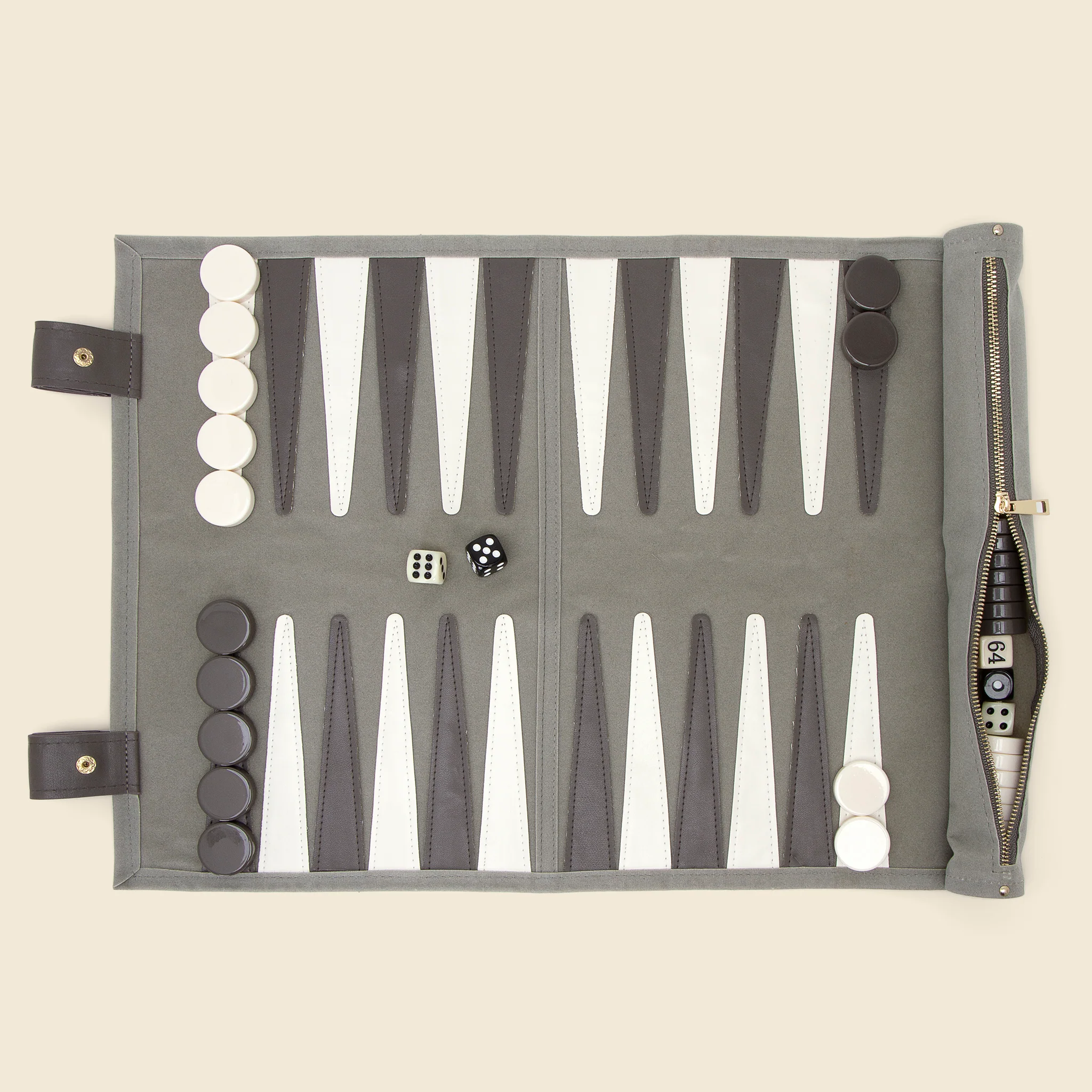 Rolled Backgammon Set