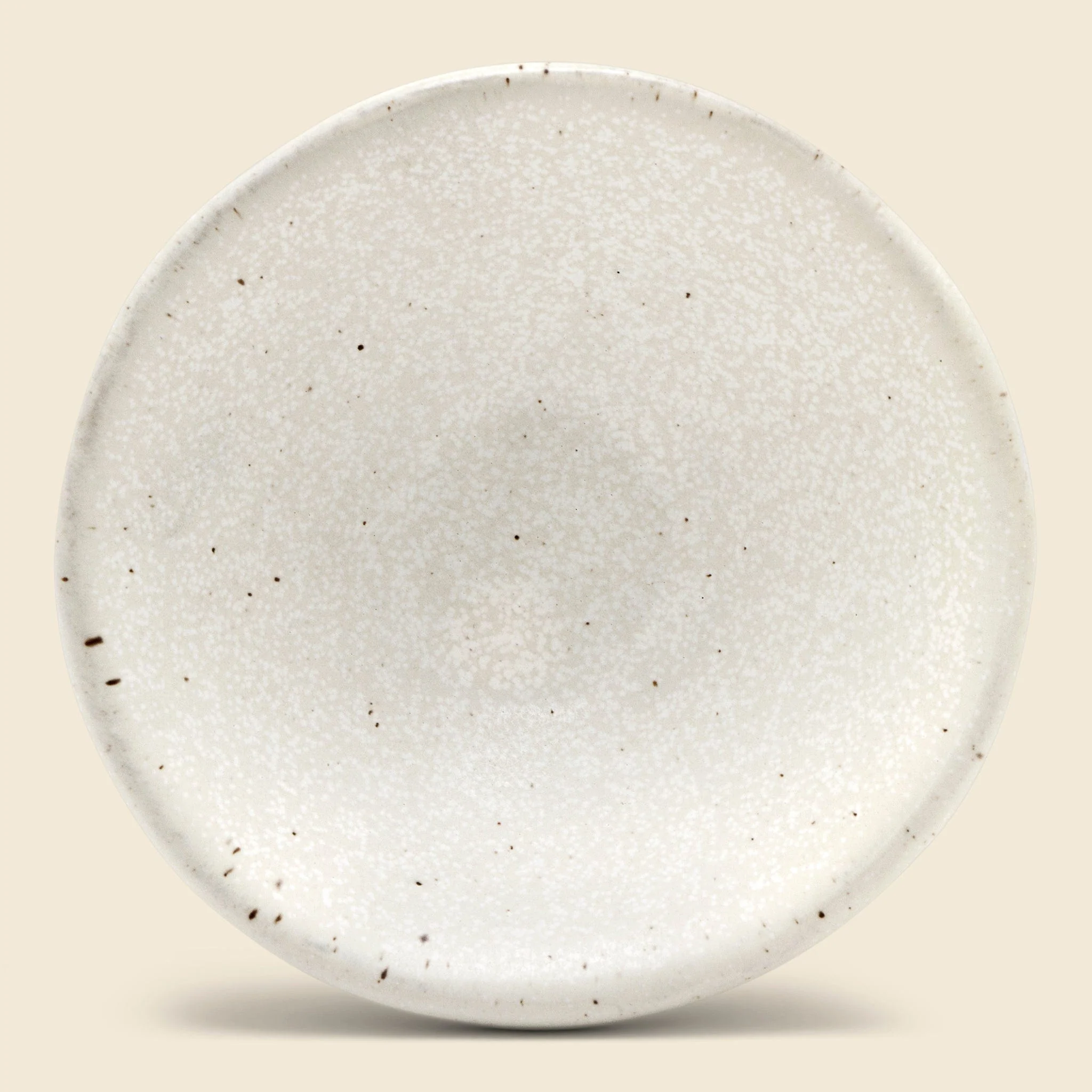 White Stoneware Pinch Bowl - Image 2