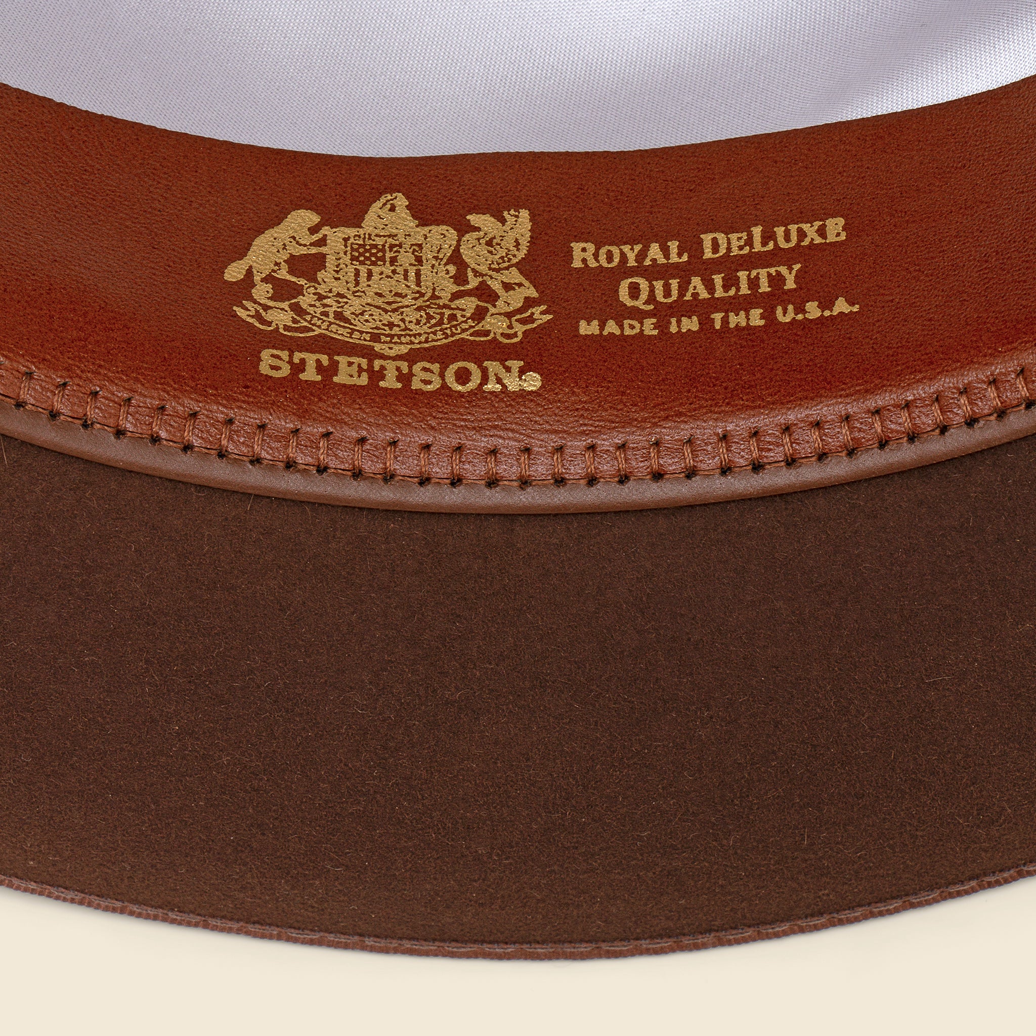 Royal Deluxe Open Road Hat - Walnut - Image 3
