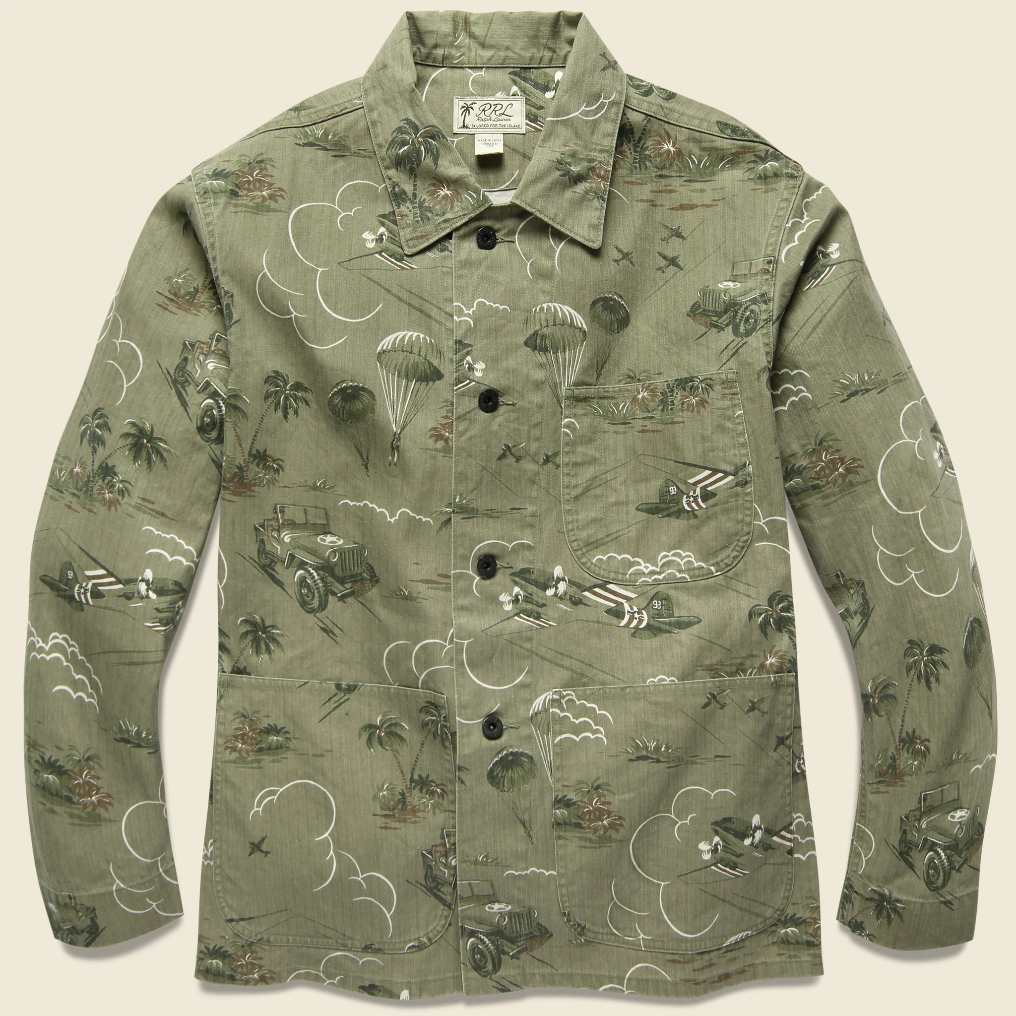Briggs Chore Jacket - Olive