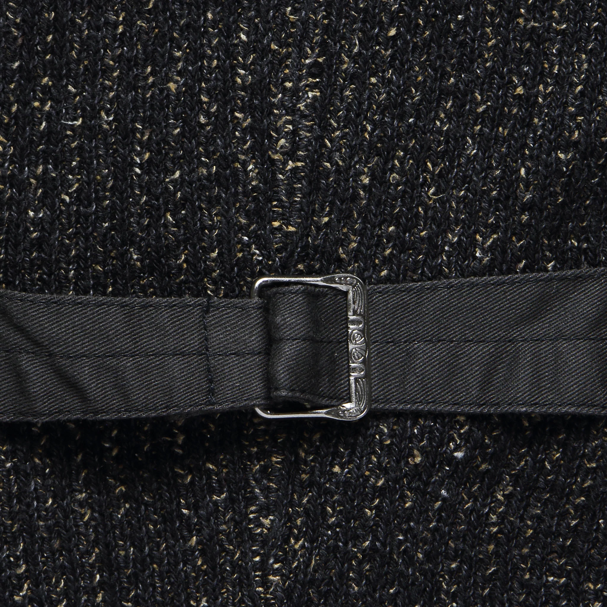Browns Beach Snap Front Vest - Black Indigo - Image 4