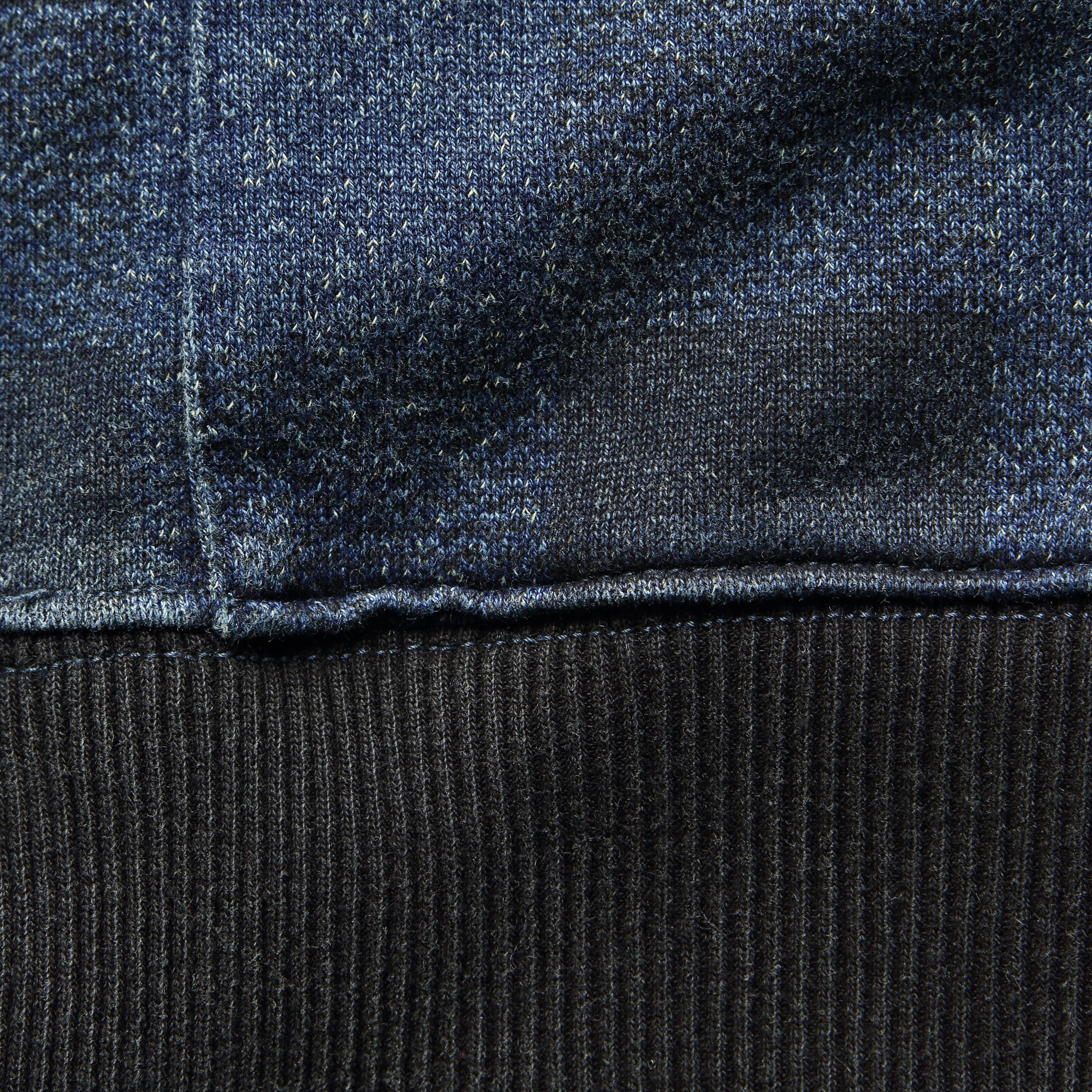 Buffalo Plaid Zip Cardigan - Washed Indigo - Image 4
