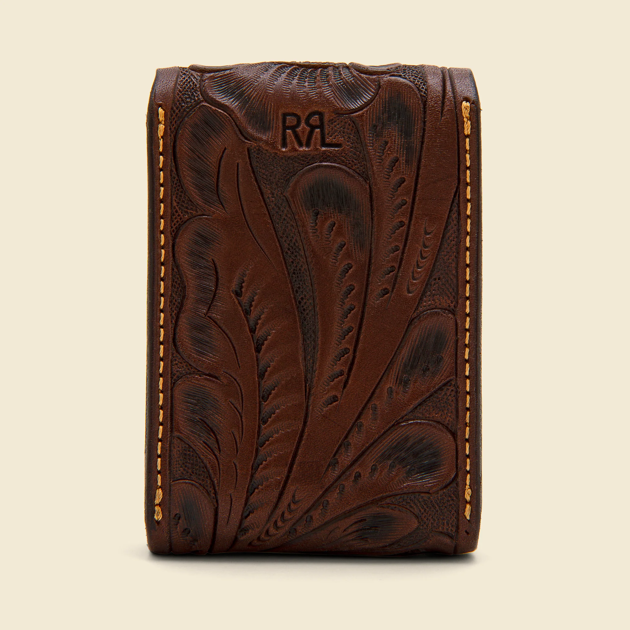 Hand-Tooled Playing Cards Case Set - Image 2