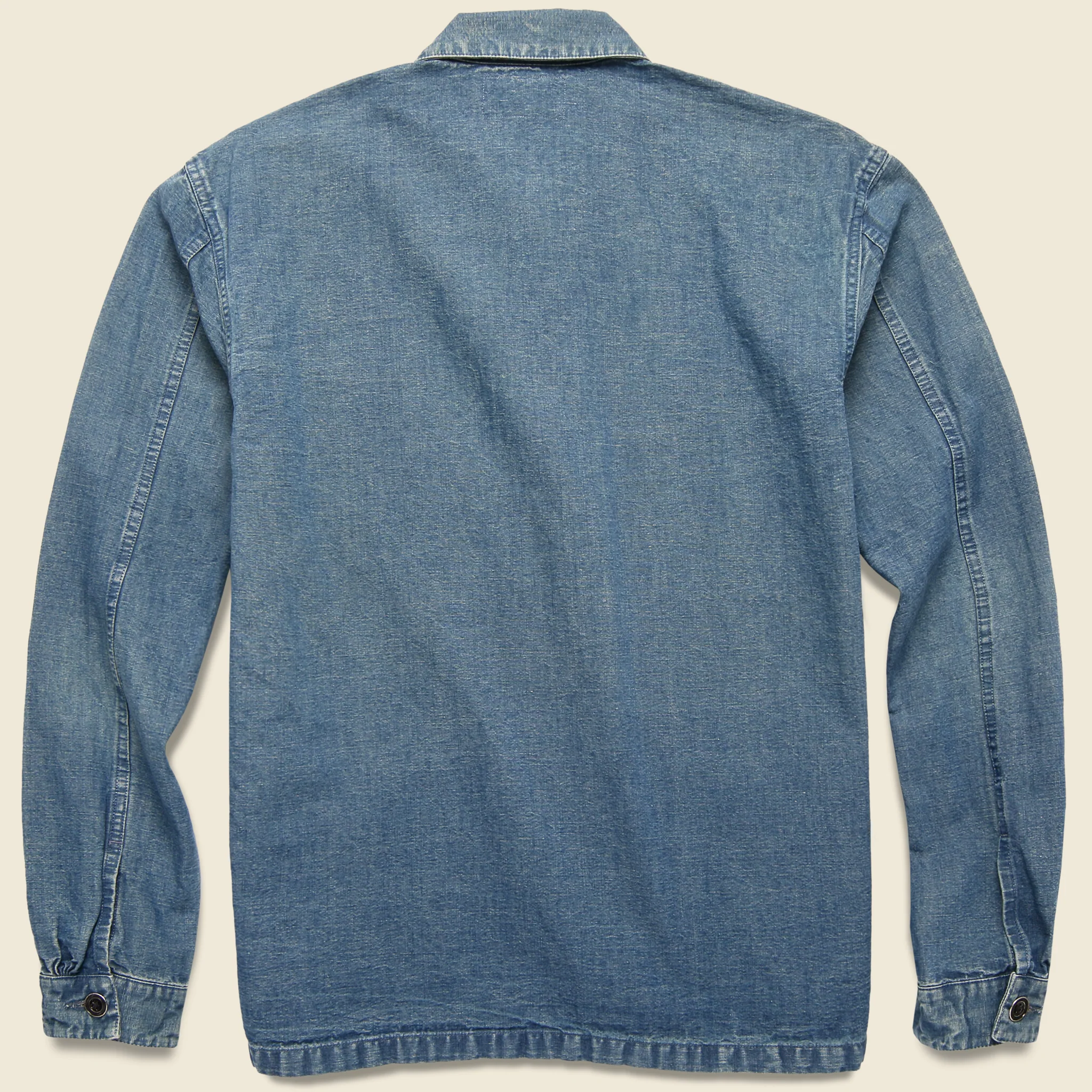Popover Workshirt - Indigo - Image 2